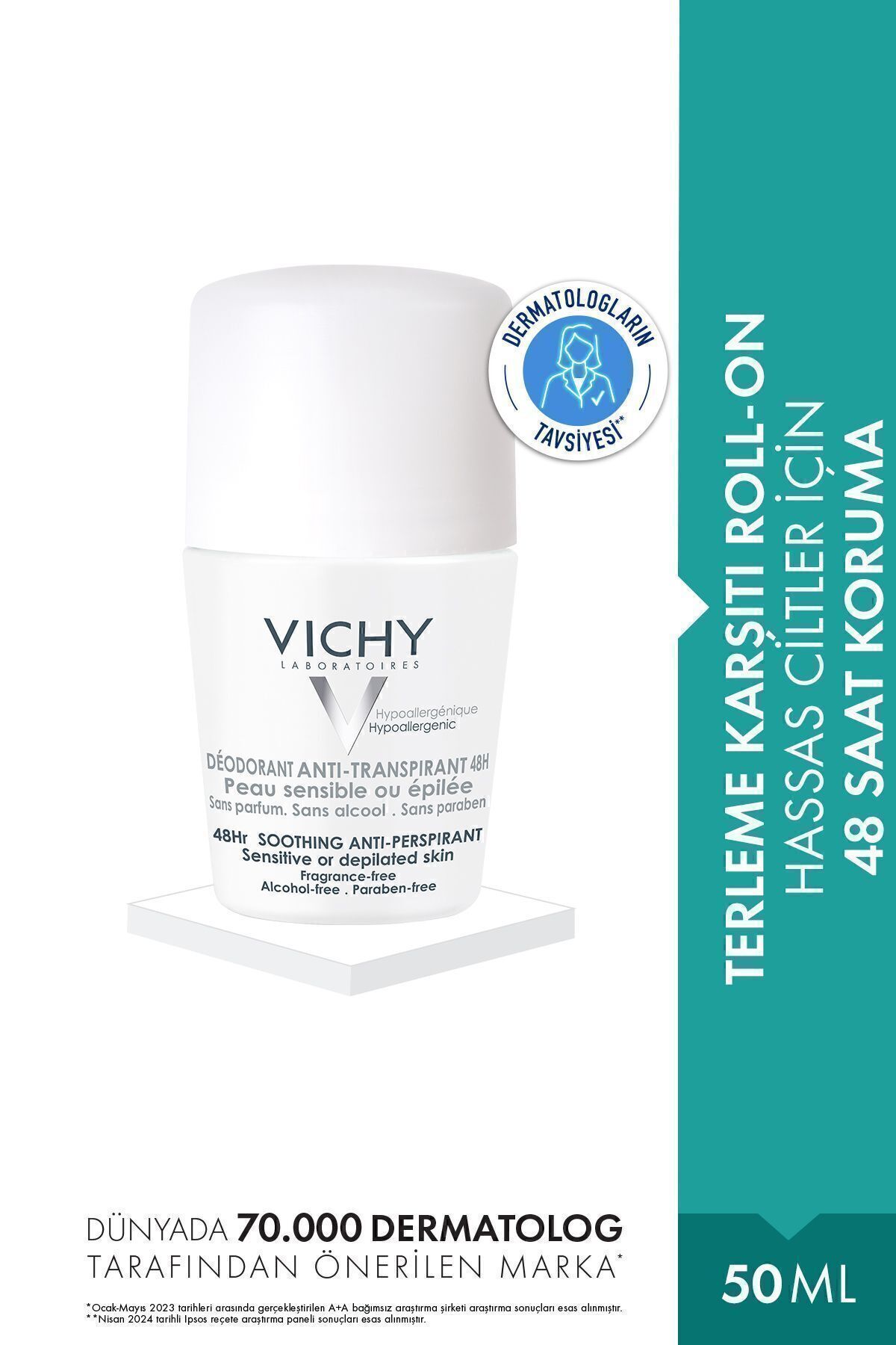Deo Sensitive Roll On 50 ml Vichy