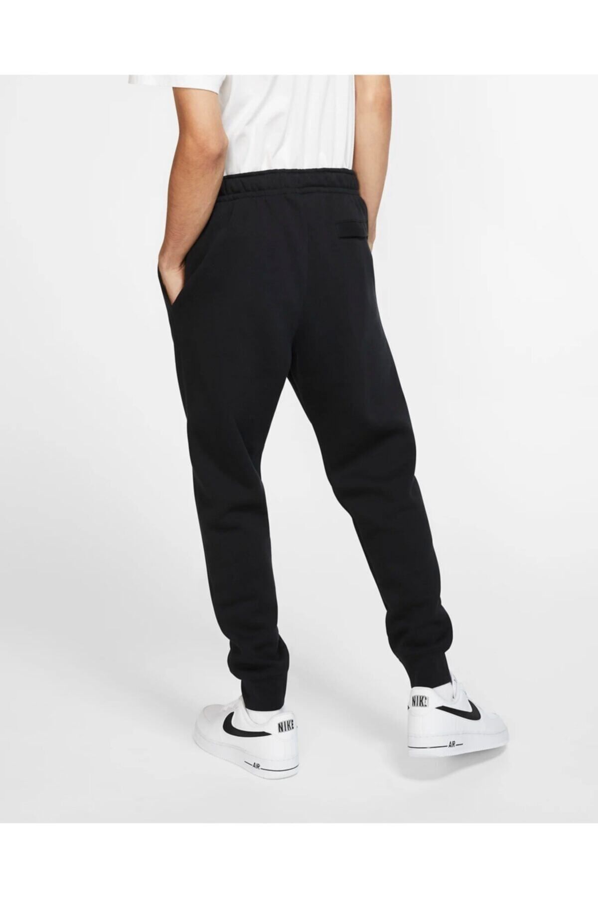 Nike-Black Fleece Tapered Jogger Sweatpants - 826431 -010 5
