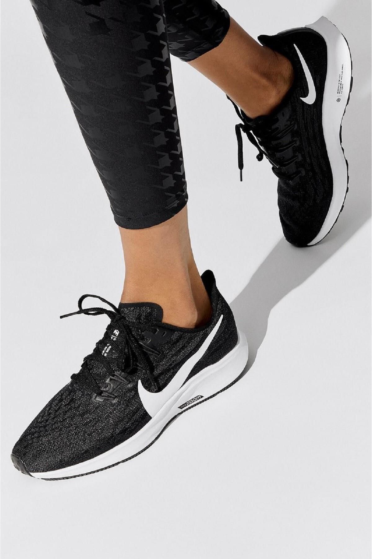کفش Nike نایکی رانینگ مشکی ایر زوم Pegasus 36 W اورجینال - تصویر 4