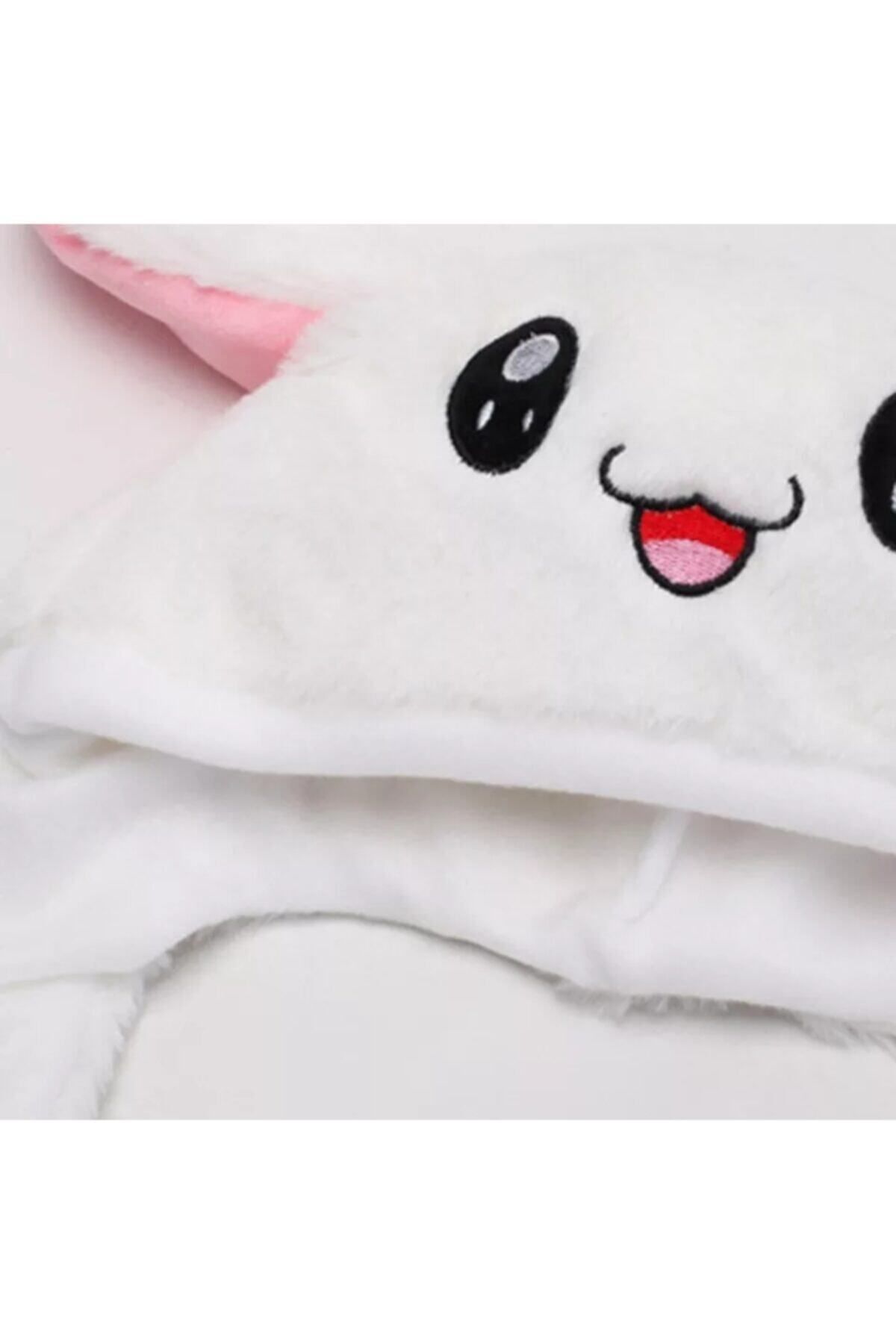 Happy Rabbit-Plush Rabbit Hat with Moving Ears 2