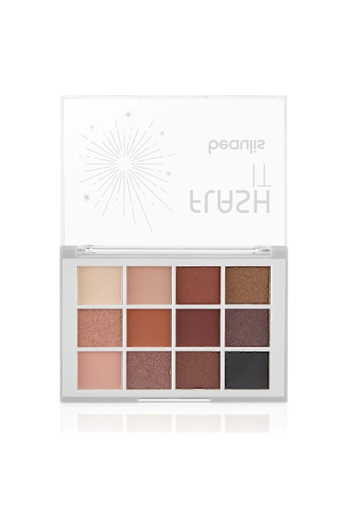 beaulis-High Pigmented 12-Piece Colorful Pearlescent Matte Eyeshadow - Flash It 2