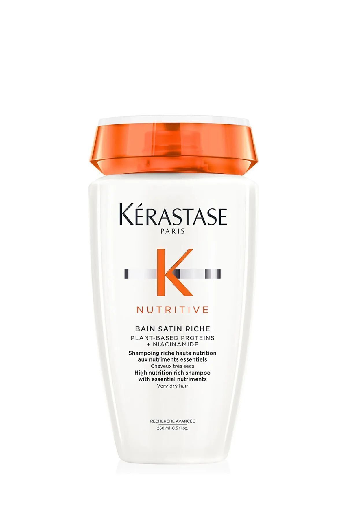 0 شامپو روزانه مرطوب کننده و مغذی Nutritive Bain Satin Riche برای موهای خشک 250mlBOX10000 Kerastase