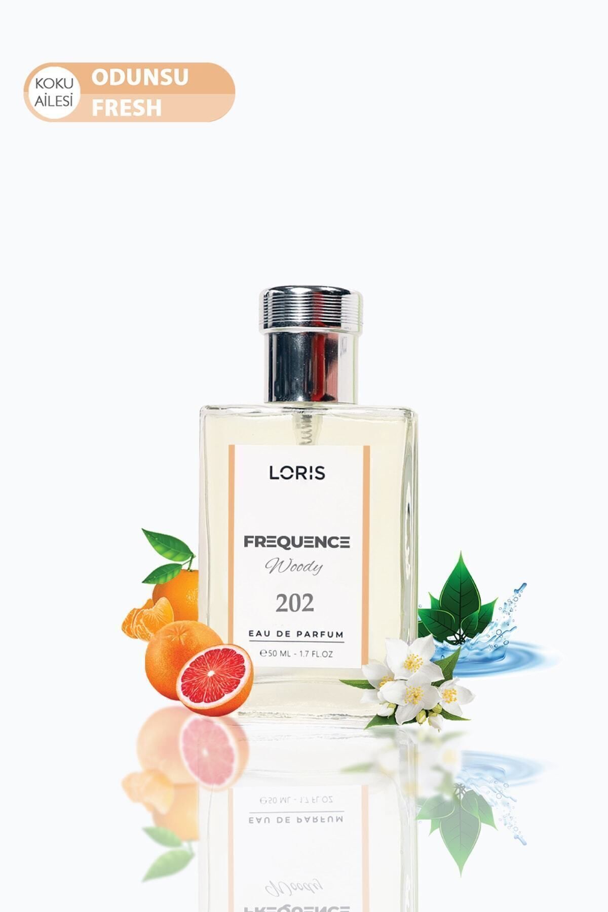 E-202 Frequence Parfume Edp 50 ml Odunsu Erkek Parfüm