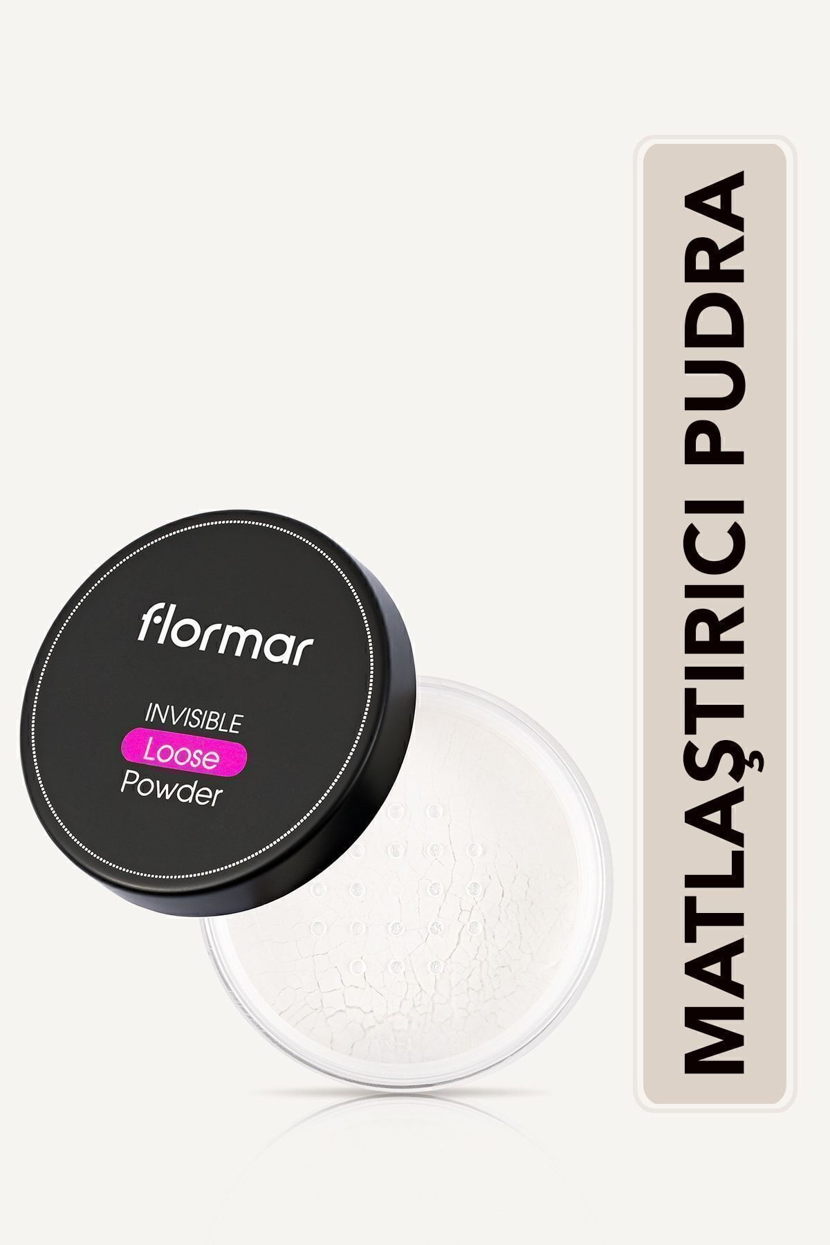 Flormar پودر ثابت کننده مات پودر شفاف غیرقابل رویه پودر ریز نامرئی