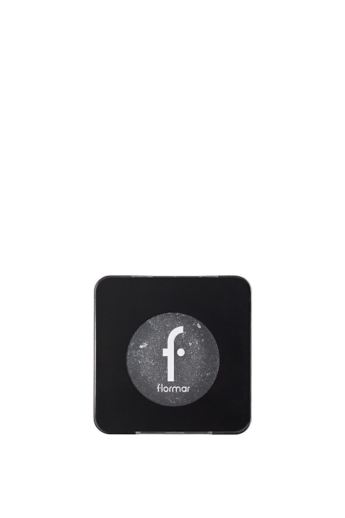 Flormar-Intensiver Schimmer-Lidschatten - Baked Eyeshadow -002 Black Glitters- 8682536052368 4