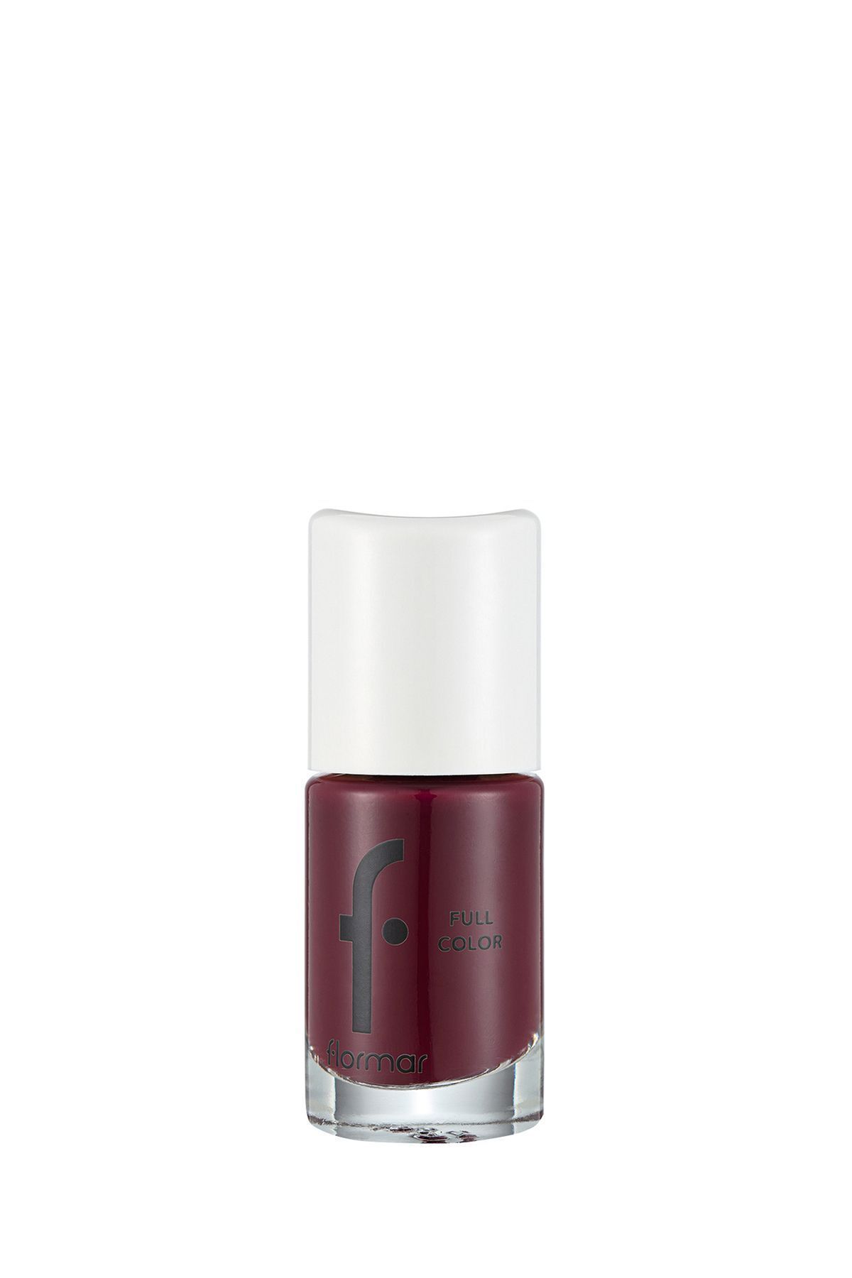 لاک ناخن براق با رنگدانه شدید - مینای ناخن تمام رنگ - Fc40 Royal Maroon -8690604379934 Flormar