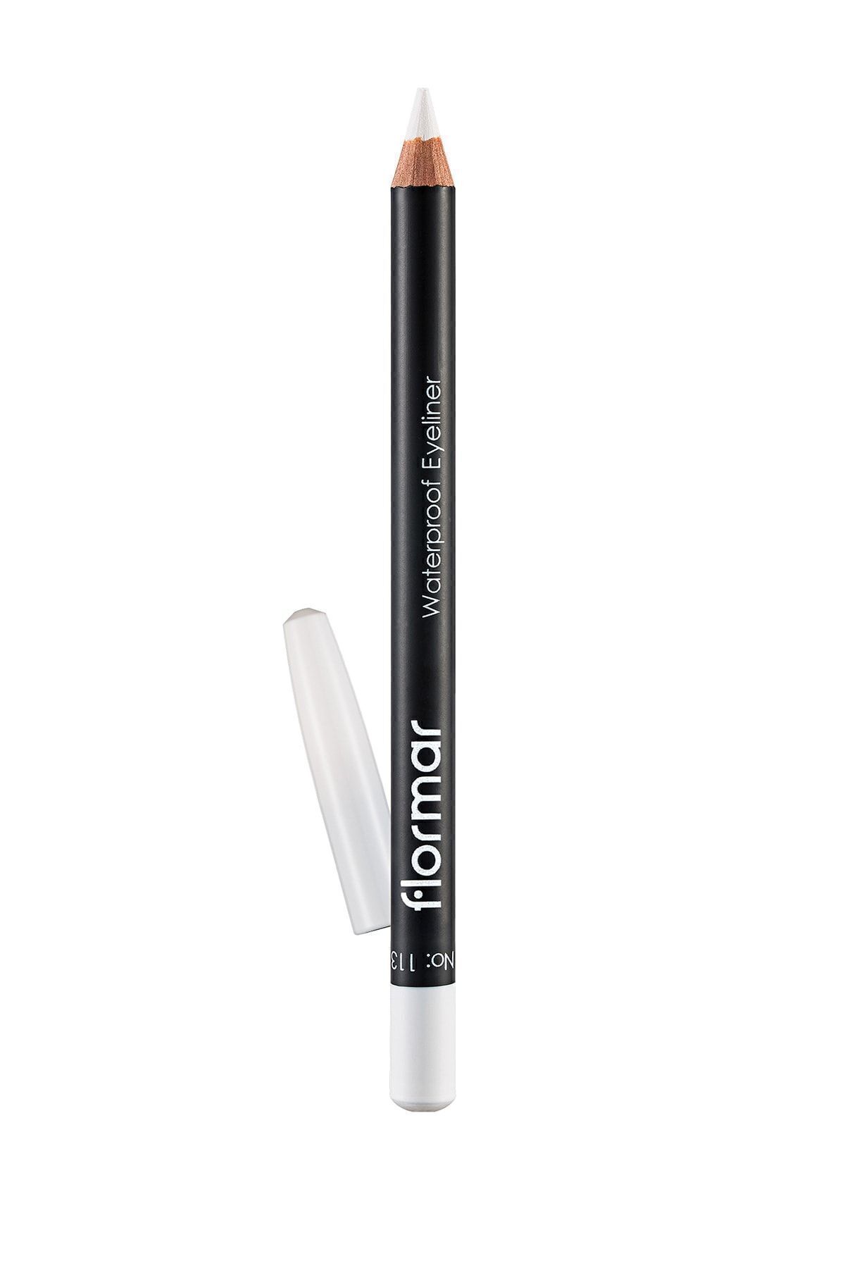 خط چشم مات ضد آب (WHITE) - خط چشم ضد آب - 113 Pure White - 8690604109135 Flormar