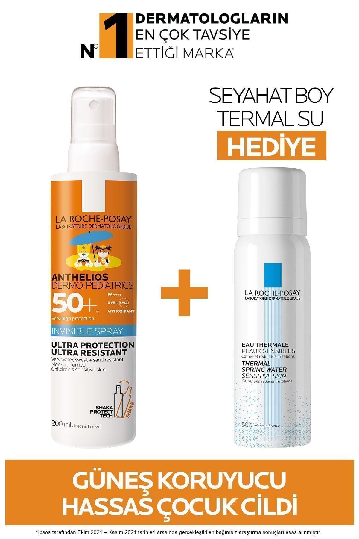 La Roche Posay Anthelios Güneş Bakım Seti Hassas Çocuk Cildi 8681689318253 fotoğrafı 3 (önizleme)