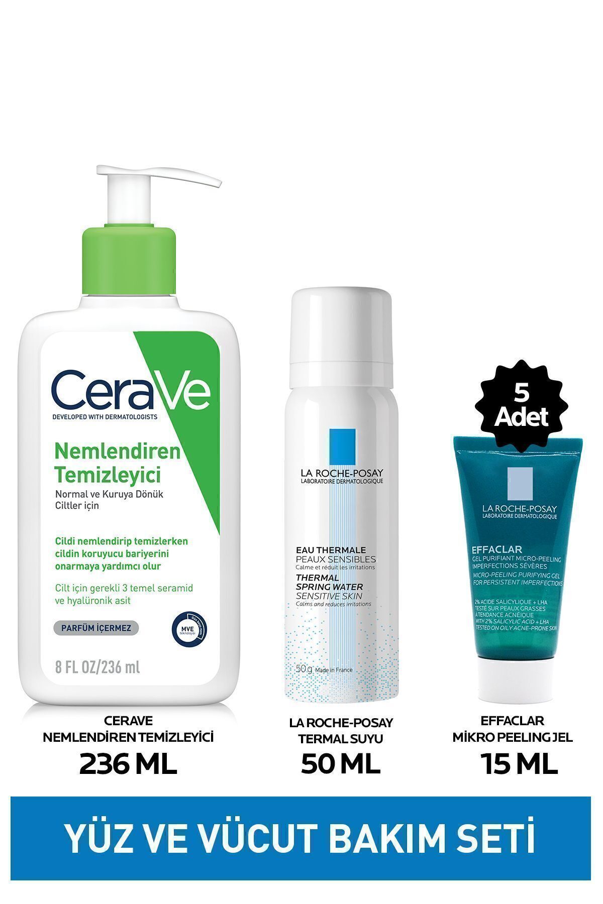 ست مراقبت پوست مجموعه از چهره و بدن CeraVe