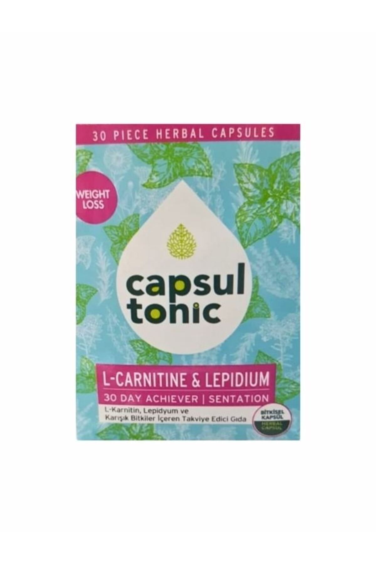 Kozmik Bitkisel Capsül Tonic L-Carnitine Kapsül 30'lu