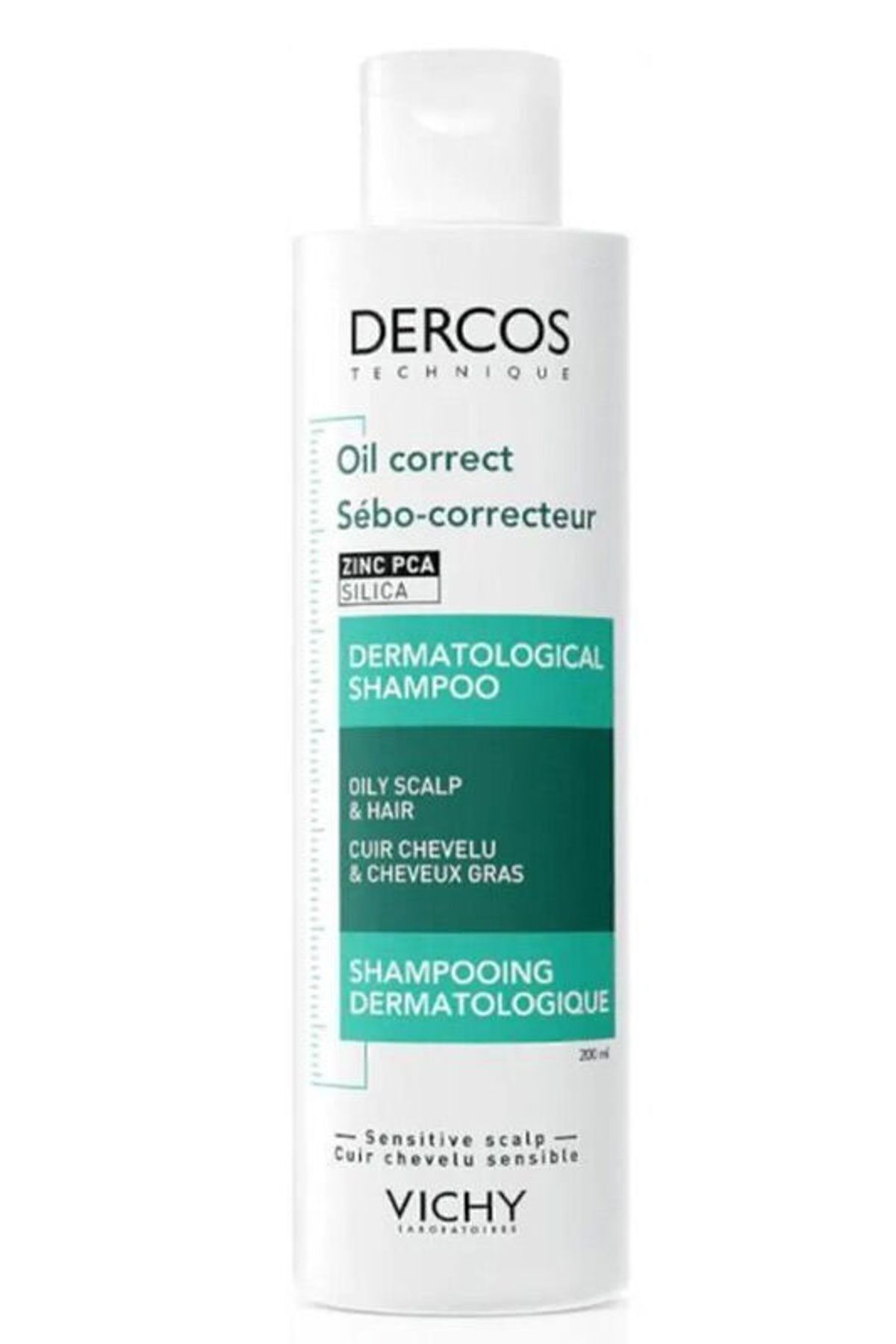 شامپو ضد چربی Dercos Oil Correct 200 میلی لیتر Vichy