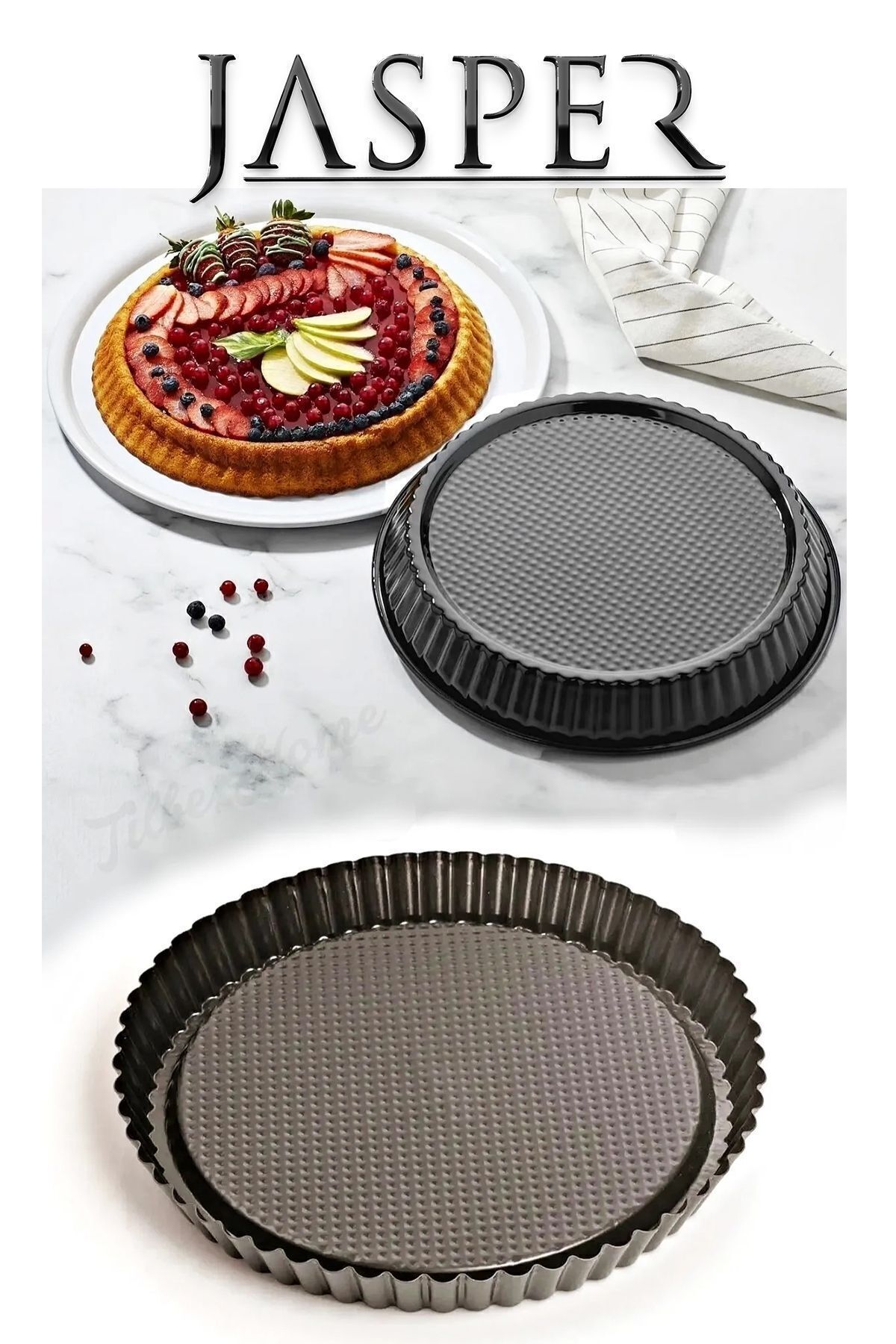 Genel Markalar Granit Turta Kalıbı Kek Tart Kalıbı 28 Cm Jpr-0123 - Fiyatı, Yorumları