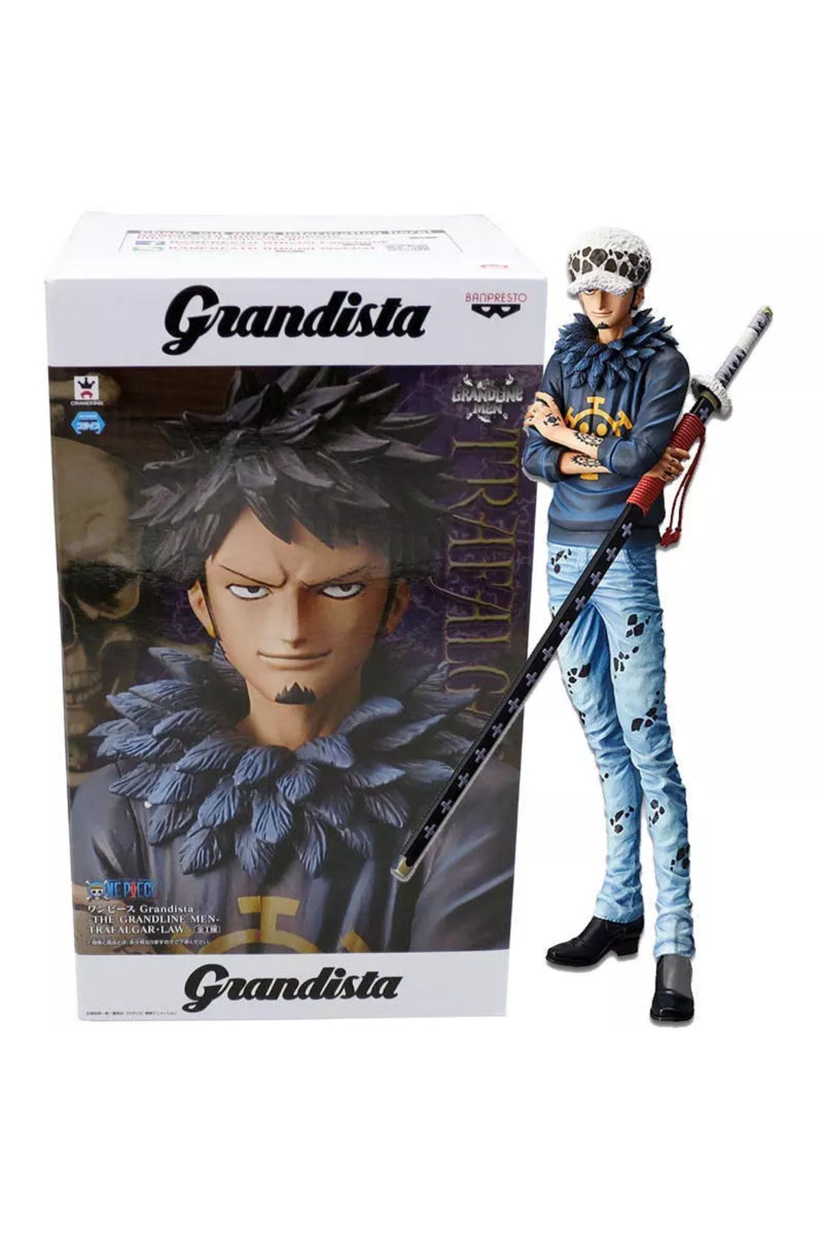 BANDAI One Piece Banpresto Trafalgar Law Grandista Figure - Trendyol