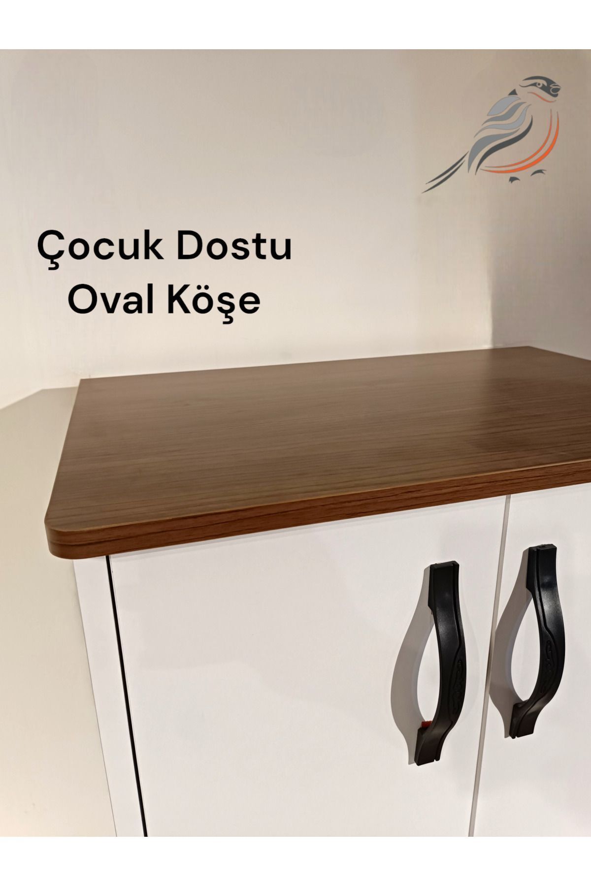 İki Kapaklı Mutfak Dolabı