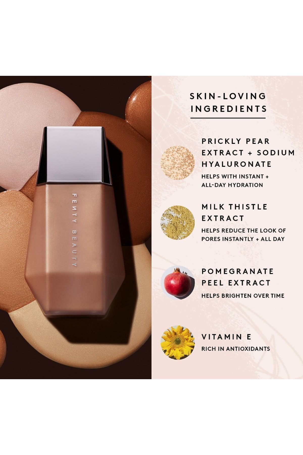 FENTY BEAUTY جذاب سازی تمام بدن نورپردازی فوق العاده Eaze Drop'lit