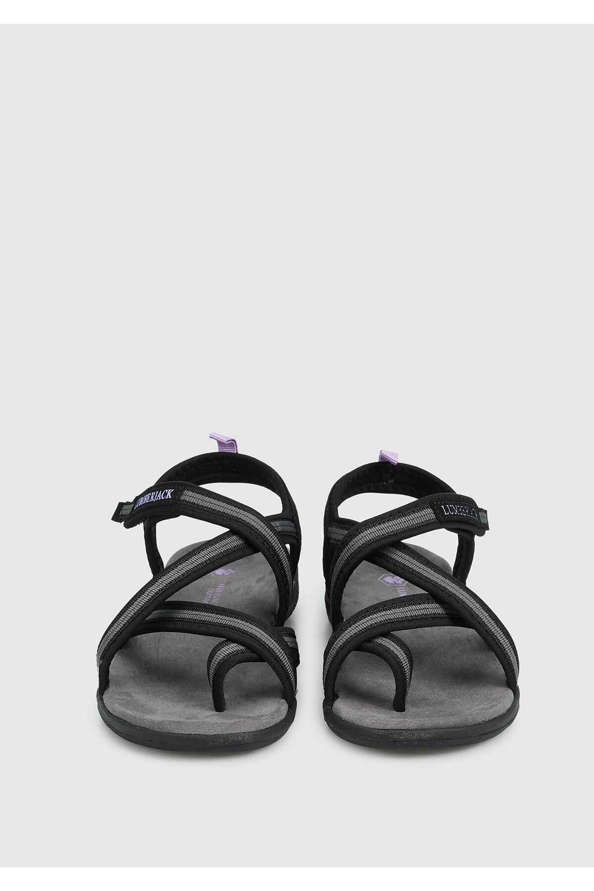 صندل زنانه مشکی Lumberjack | 23SSA10132978812010 اورجینال - تصویر 3