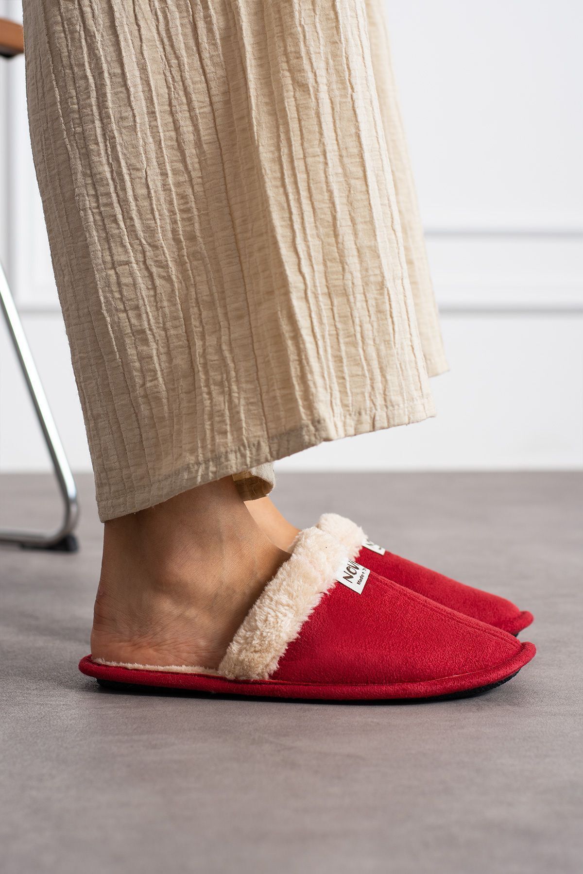 STOCON-Παντόφλες Unisex Soft Sole - Warm Lined Home, Garden, Bundle Dowry Slippers 3