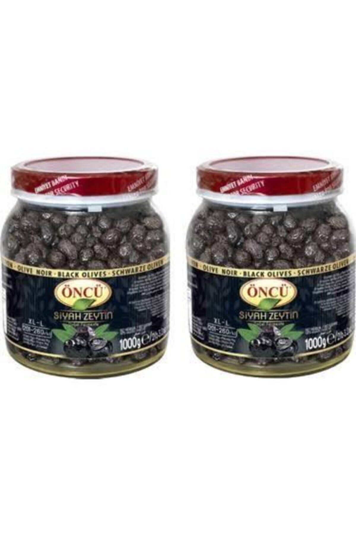 Siyah Sele Zeytin Xl 1000gr X 2adet - 1