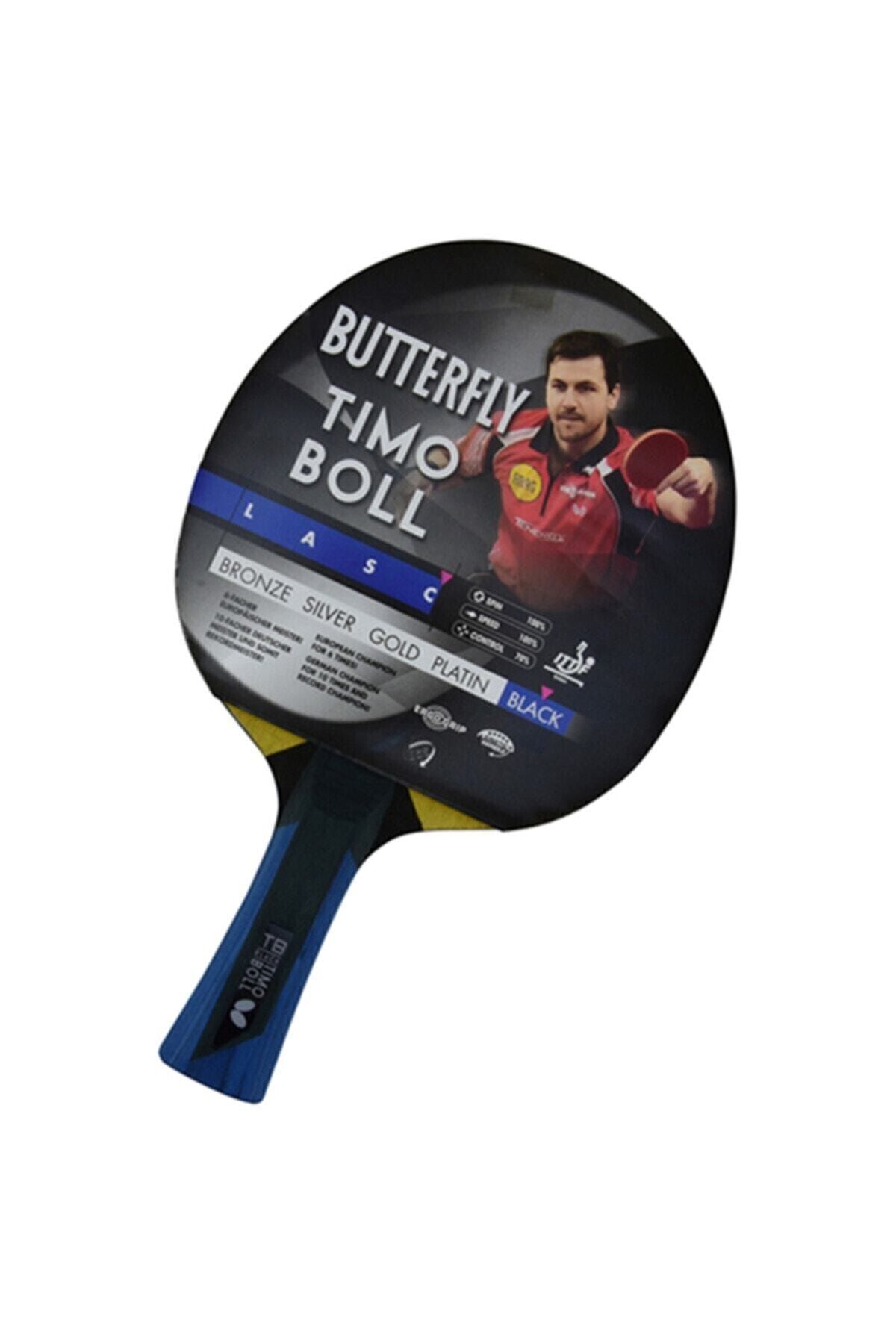 راکت پینگ‌پنگ Timo Boll Black | طراحی حرفه‌ای   BUTTERFLY