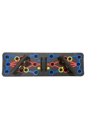 Outto Şınav Çalışma Platformu Tahtası Aleti Fitness Spor Kondisyon 9in1 Şınab...