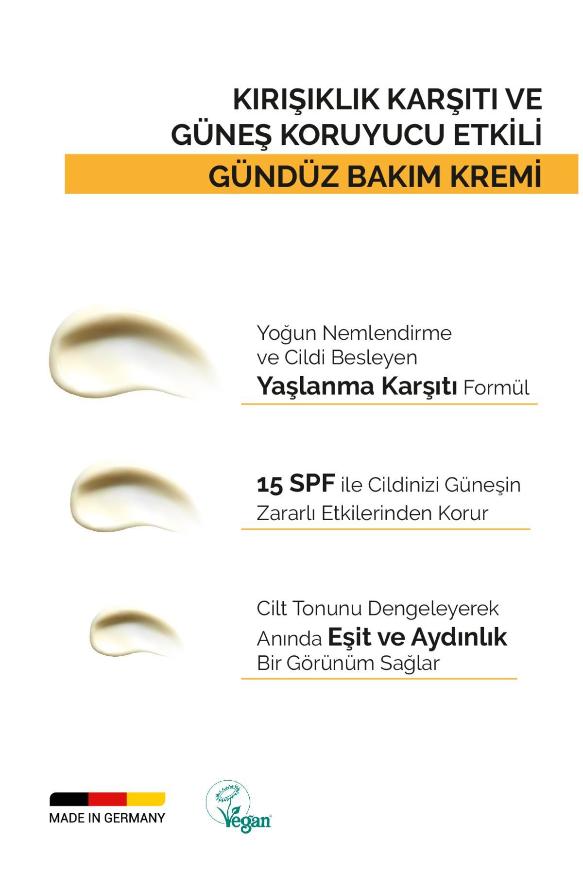 ست مراقبت پوست کرم روز خامه SPF15 شب در برابر درخت طبیعی VITAYES