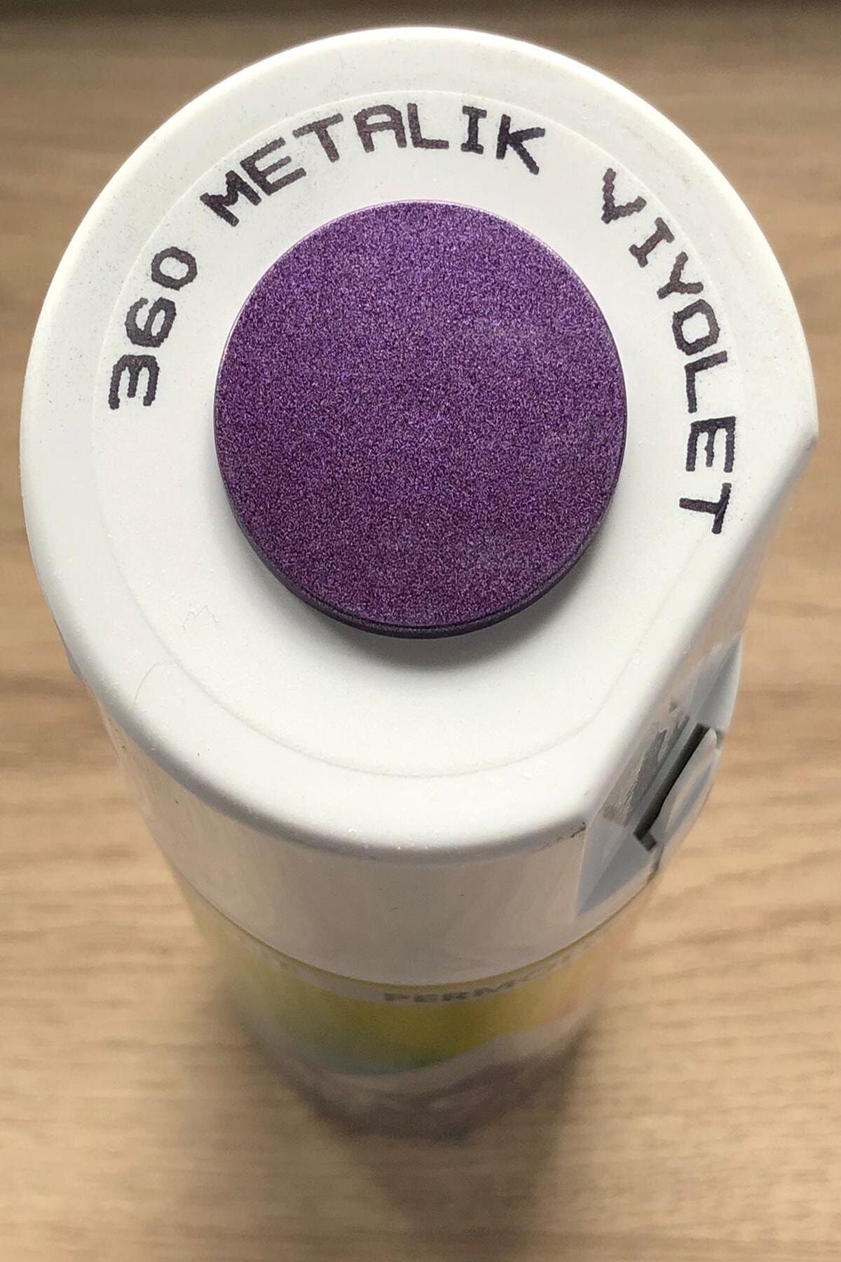 Akçalı Metalik Viyolet 360 Simli Sprey Boya 400 ml