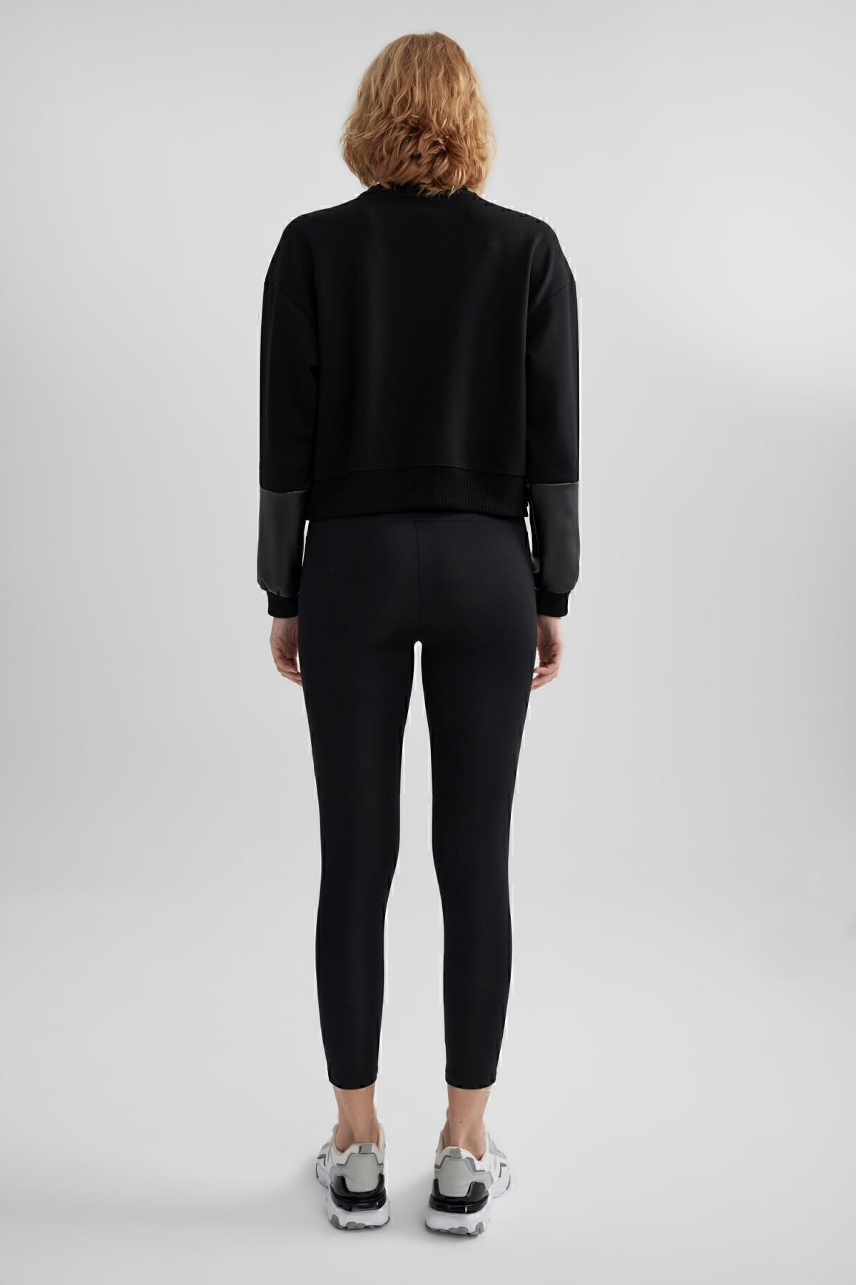 DeFacto-Sport-Leggings mit hoher Taille - Schwarz A5647ax23au 6