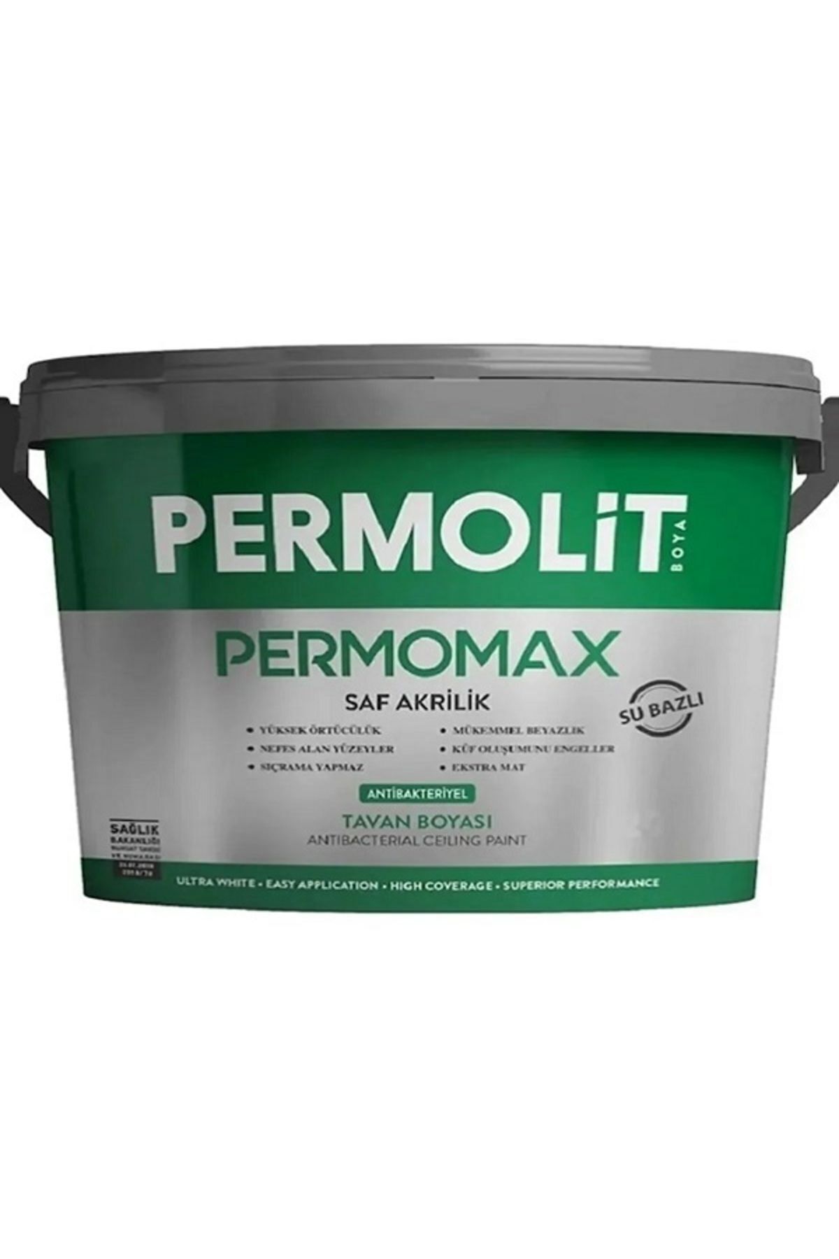 Permolit Permomax Antibakteriyel Küf Ve Kararmalara Karşı Rutubet Önleyici Tavan Boyası