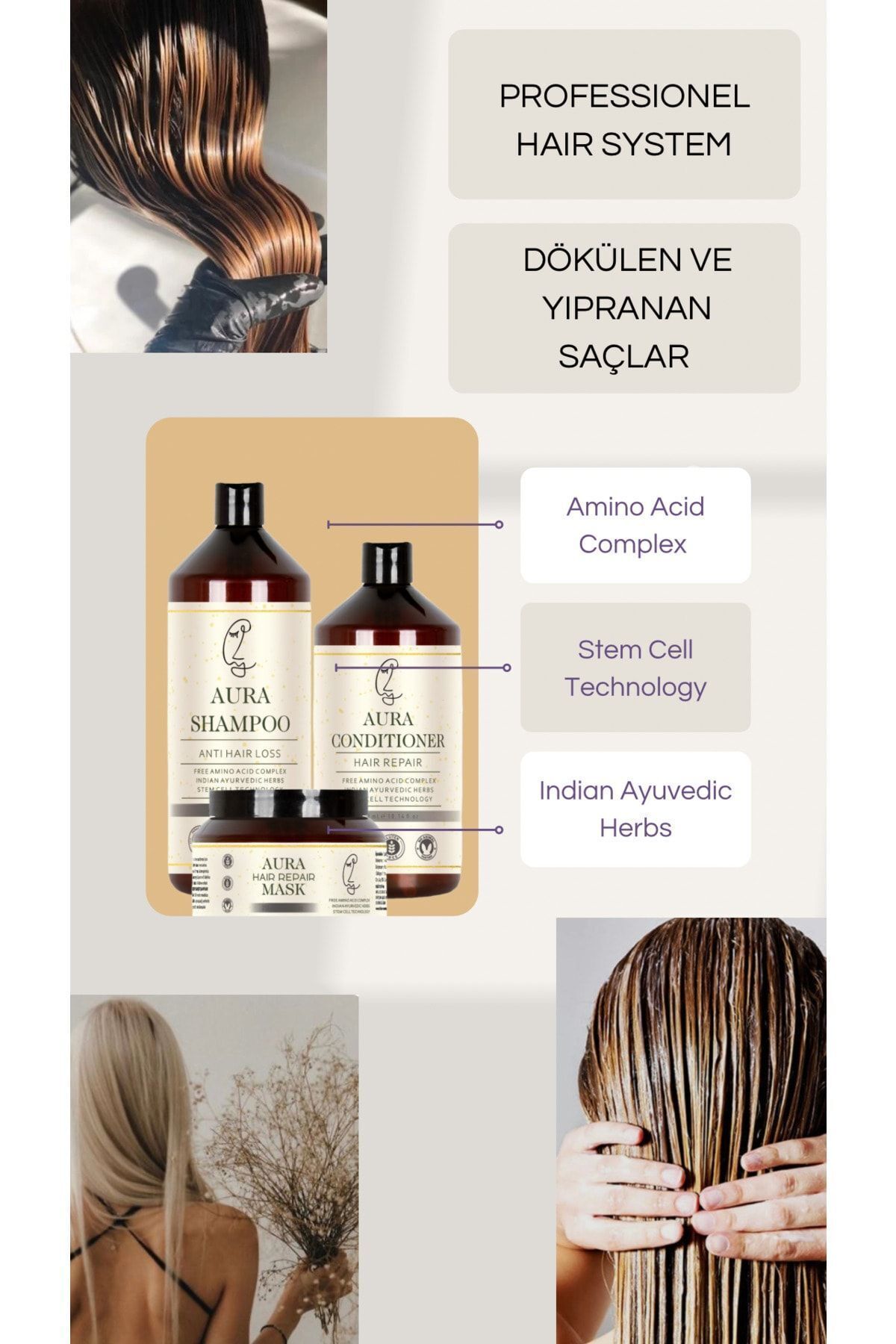 AURA-Shampoo and Conditioner - Mask 2