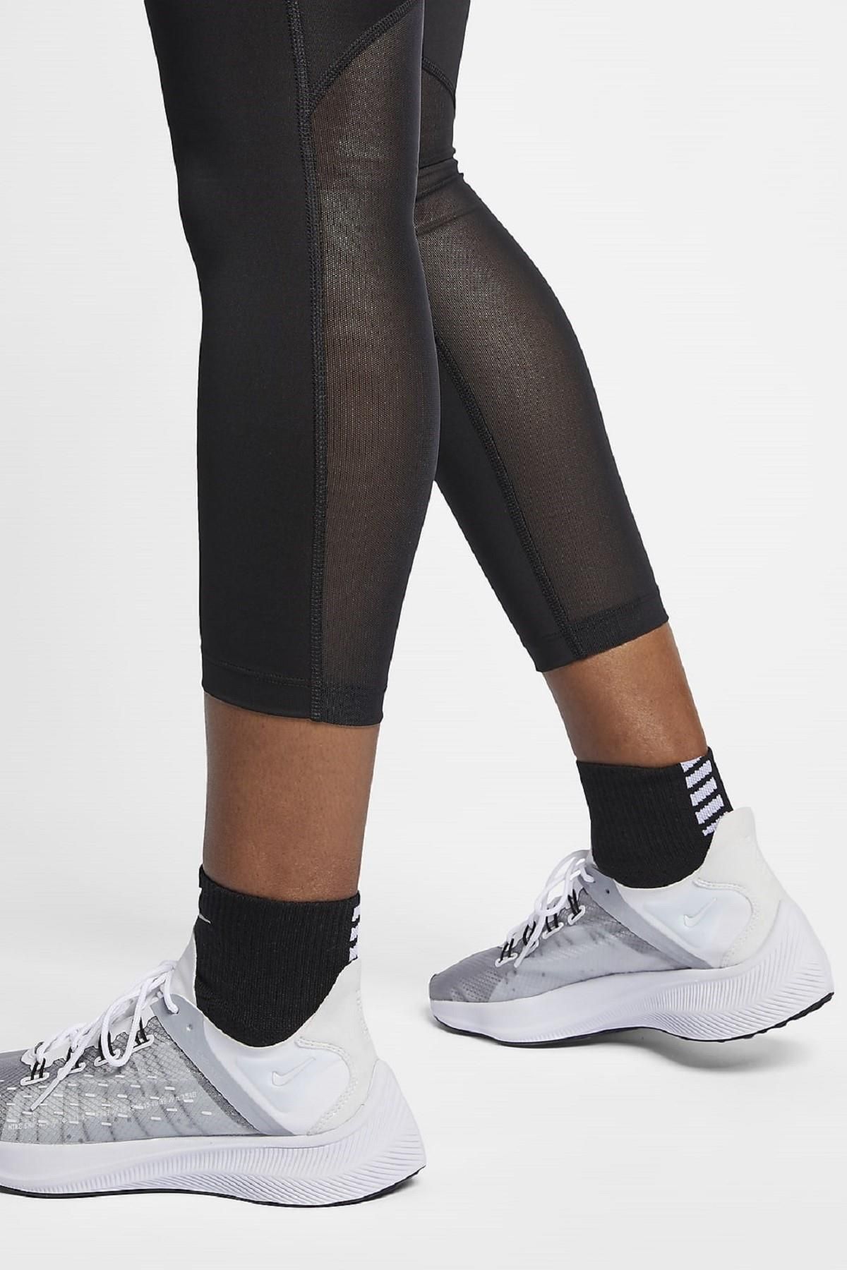 Nike-Dry Normal Waisted Short Running Tights with Pockets 5