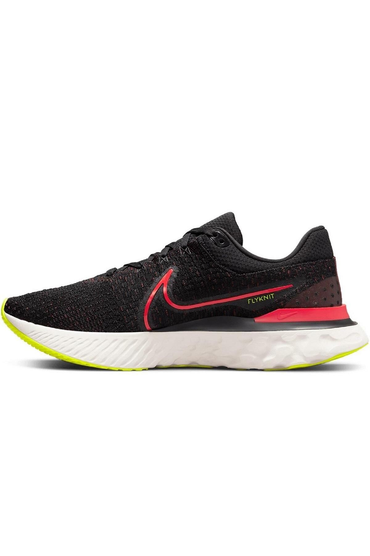 Nike-Infinity React Run Flyknit 3 Black - Running Shoes 5