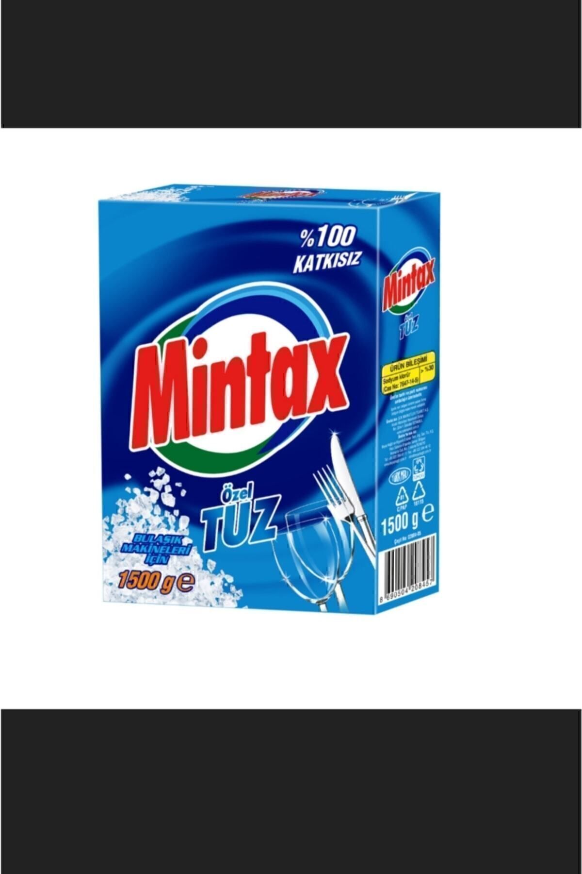 Mintax Bulaşık Makinesi Tuzu 1.5 Kg