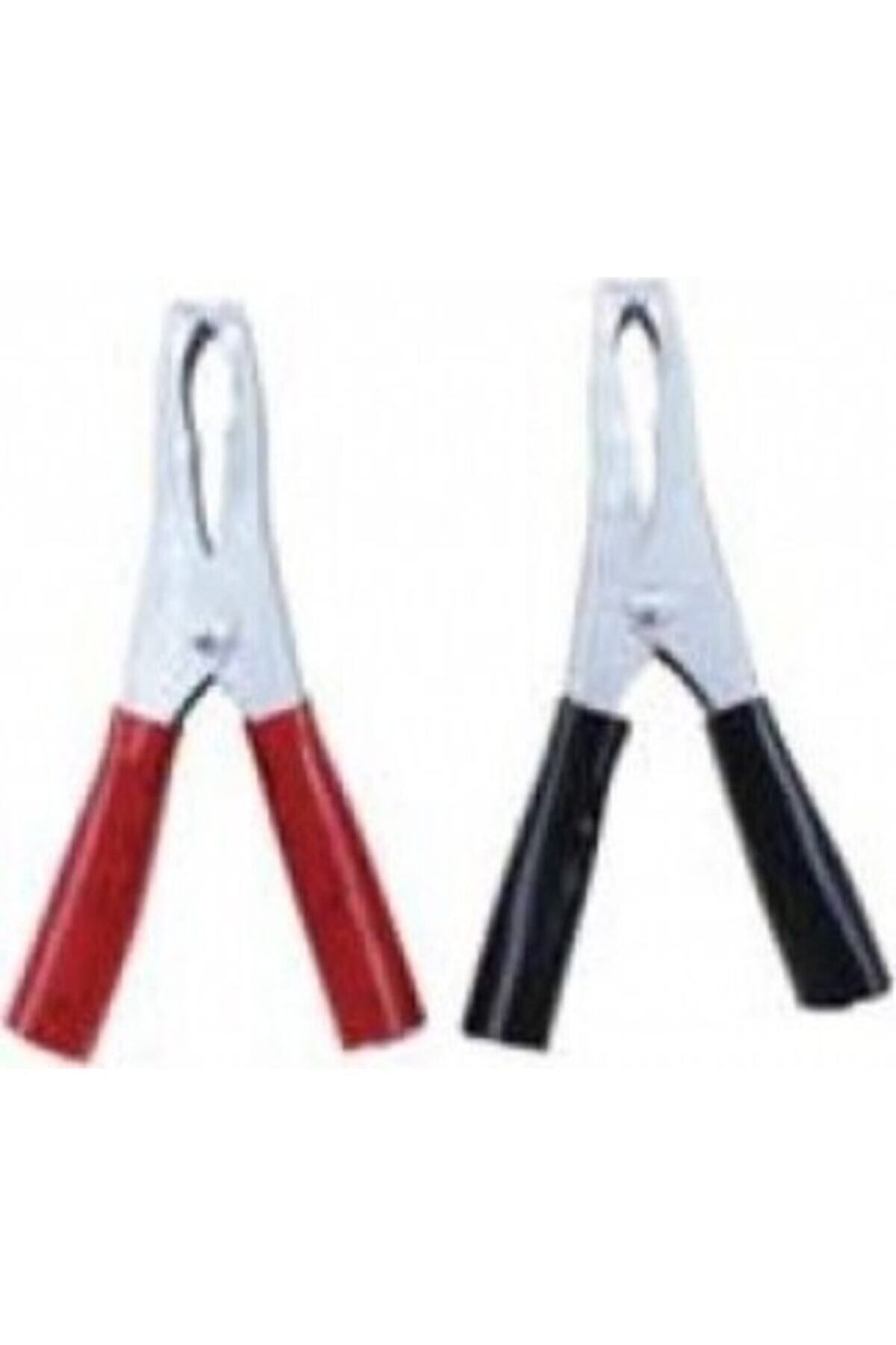 Genel Markalar Akü Takviye Maşası Mini Boy Orta Kırmızı-siyah 1 Çift