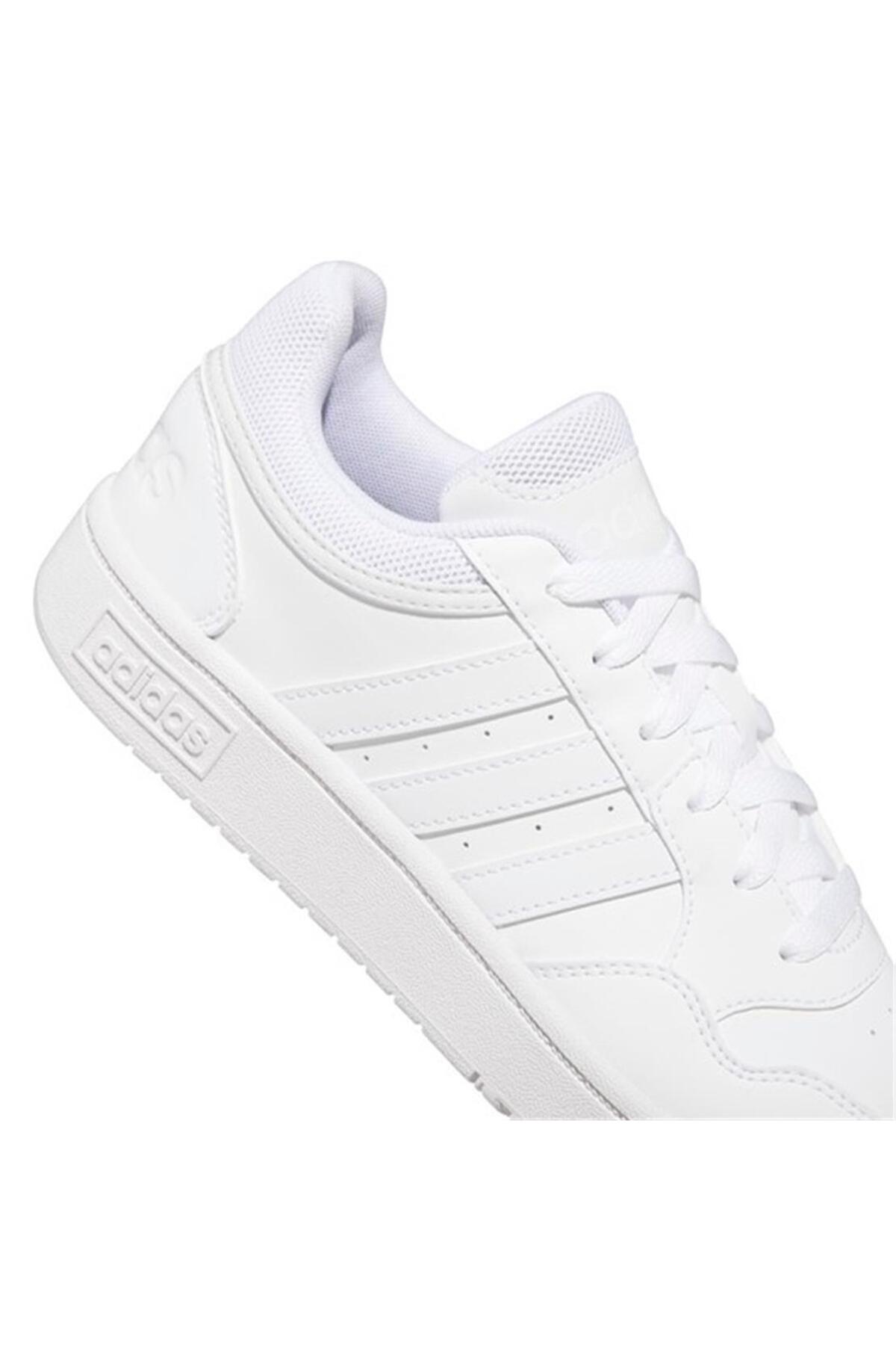 adidas  Hoops 3.0 Mid Lifestyle Basketball Low Ayakkabı - Görsel 4