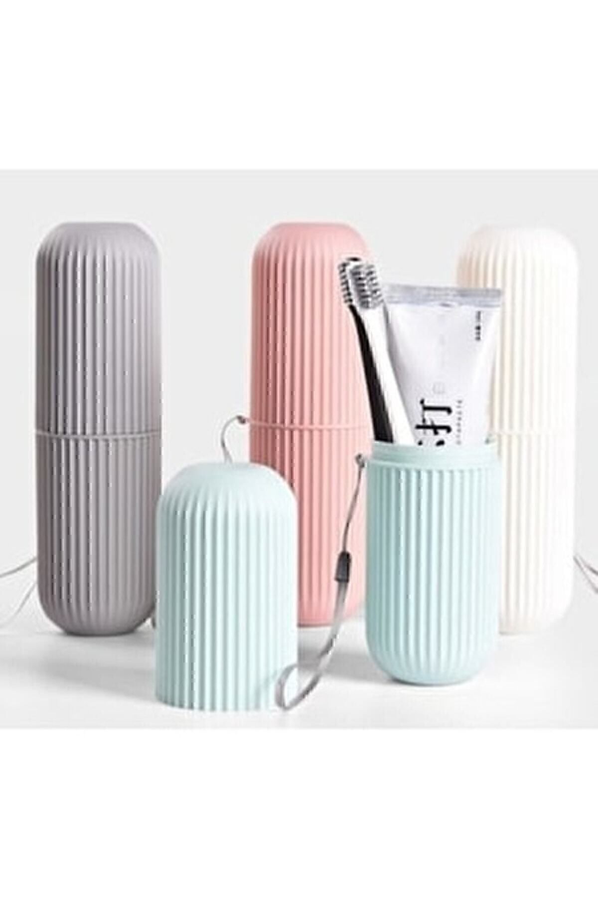 Lova-Multi Purpose Organizer with Smart Storage Container 1Pc for Toothbrush Travel 4