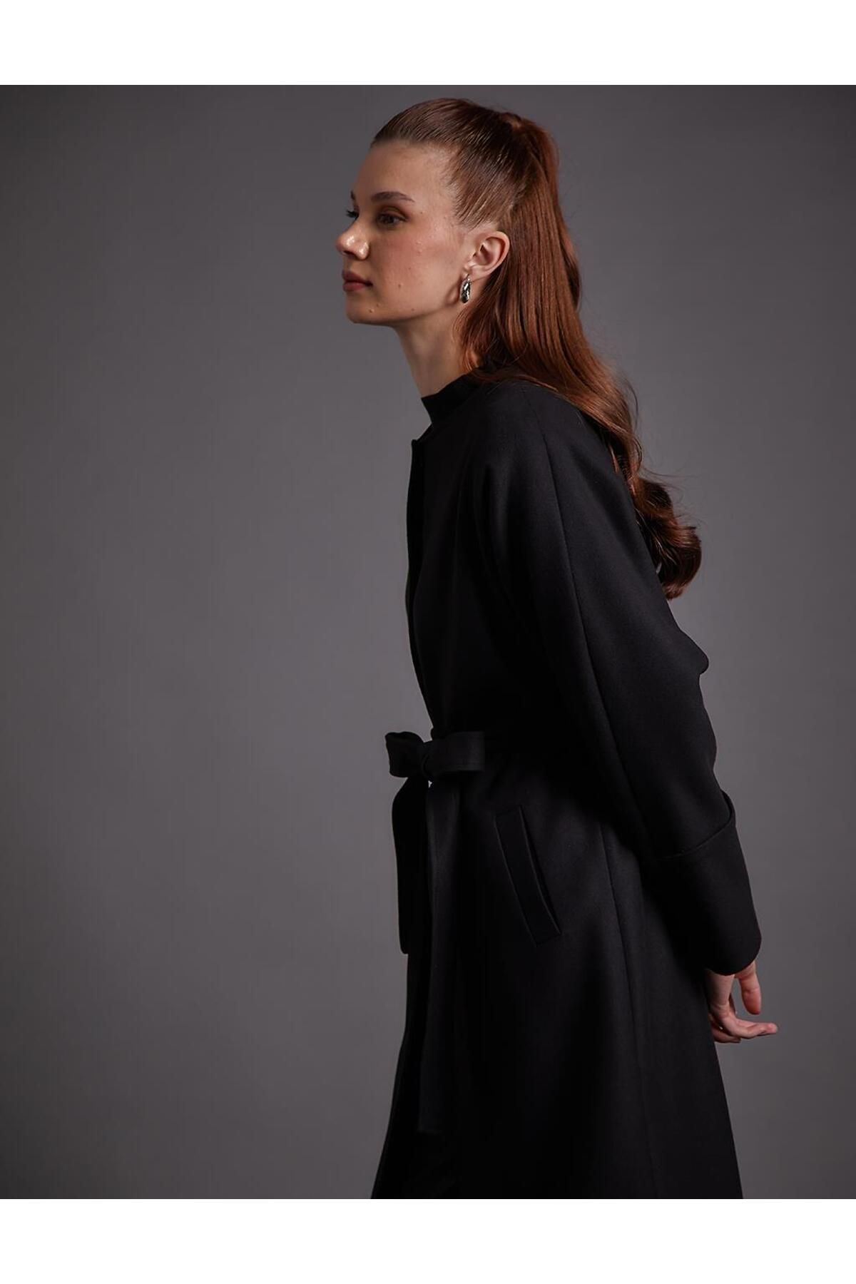 Vivencia-Coat - Black - Tunic 3