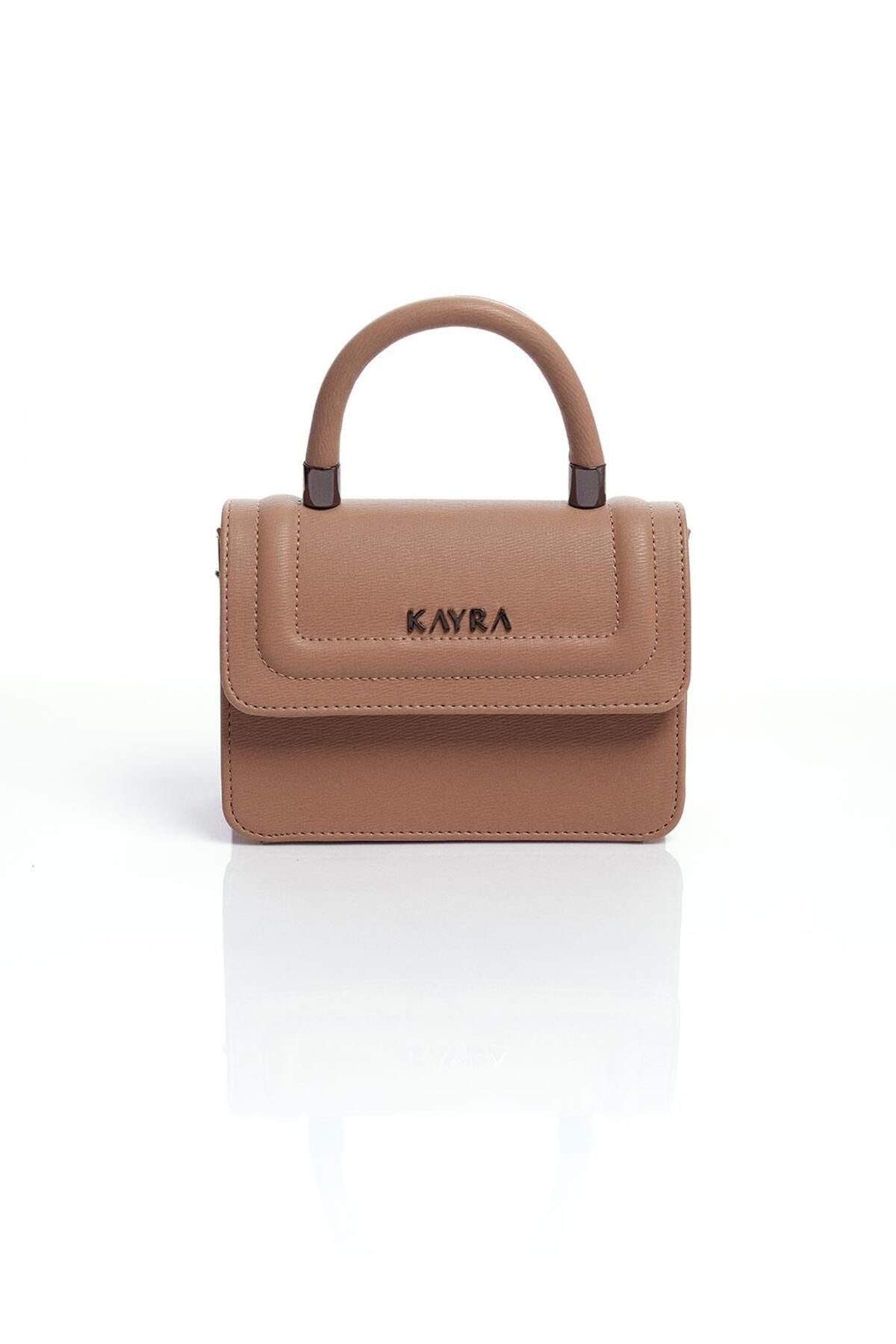 Kayra-Geanta texturata cu capac de nurca 1