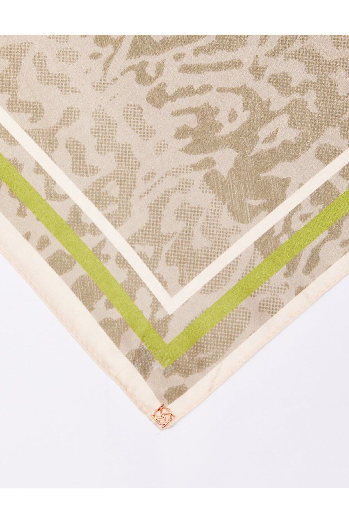 Kayra-Esarfa Animal Print Bej-Kaki 4