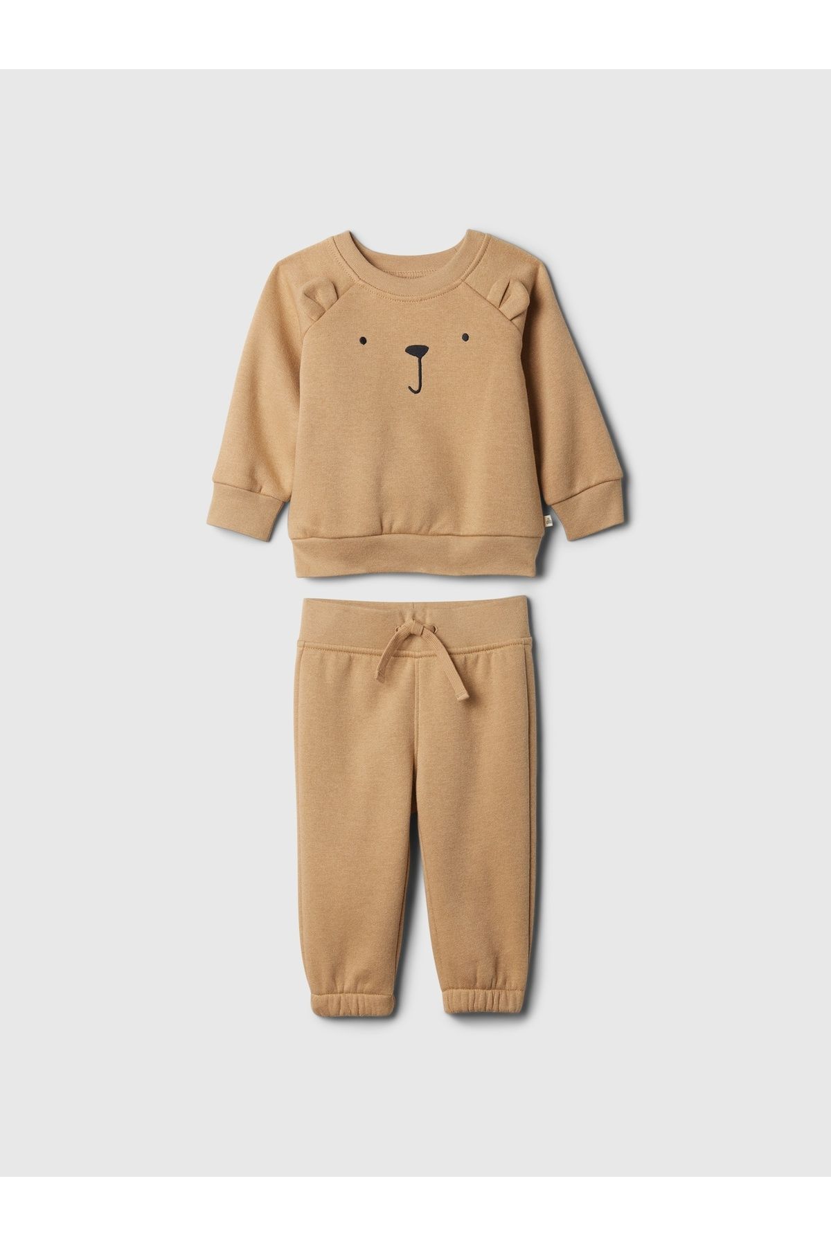 Bebek Kahverengi Brannan Bear 2'li Outfit Set