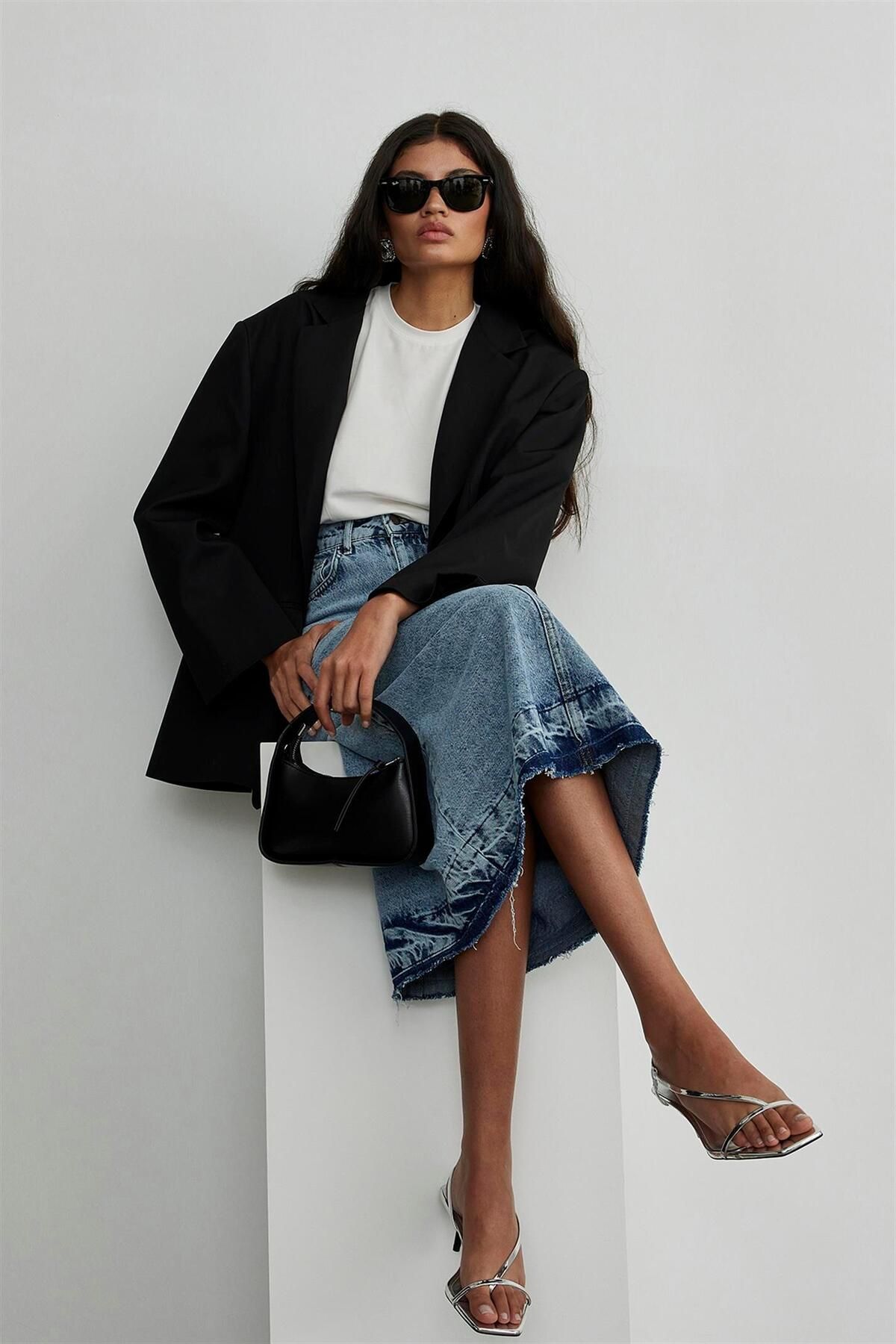 Suud Collection-Černé mužské sako 7