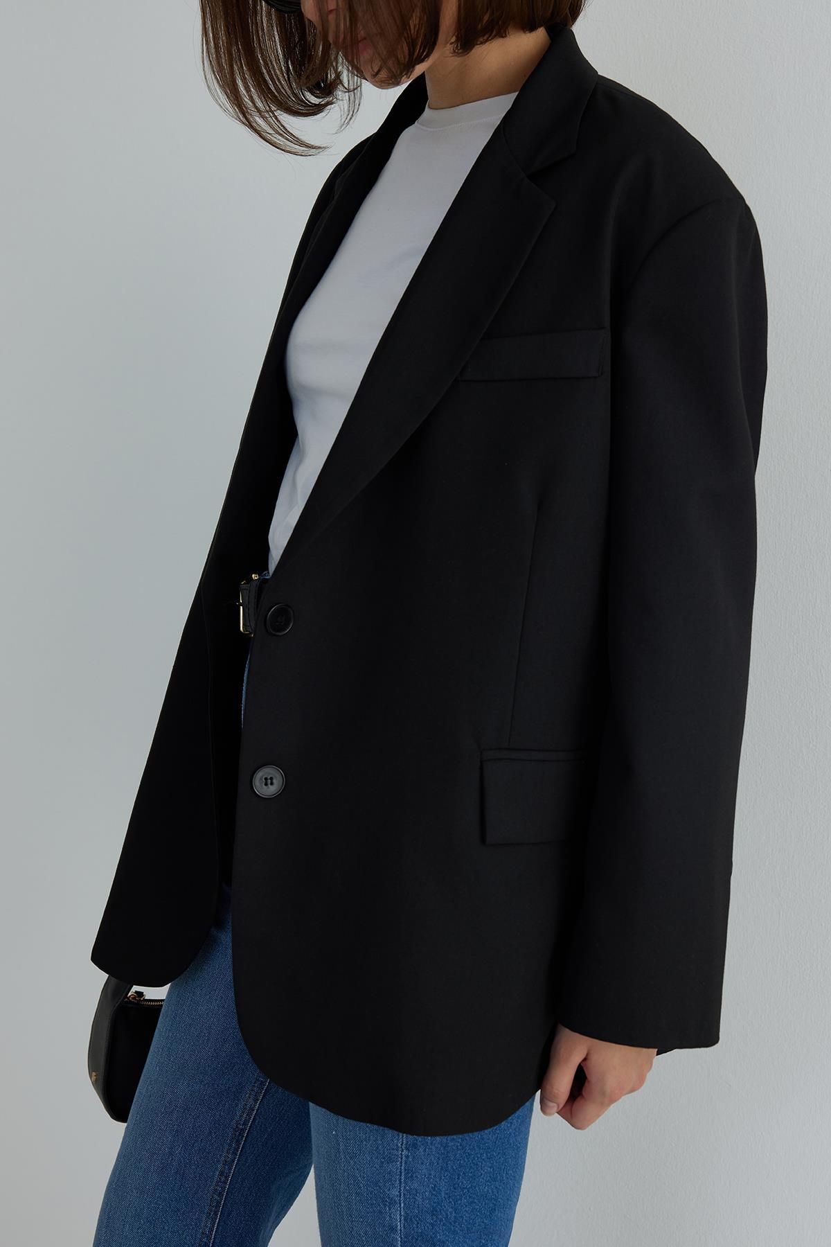 Suud Collection-Černé mužské sako 3