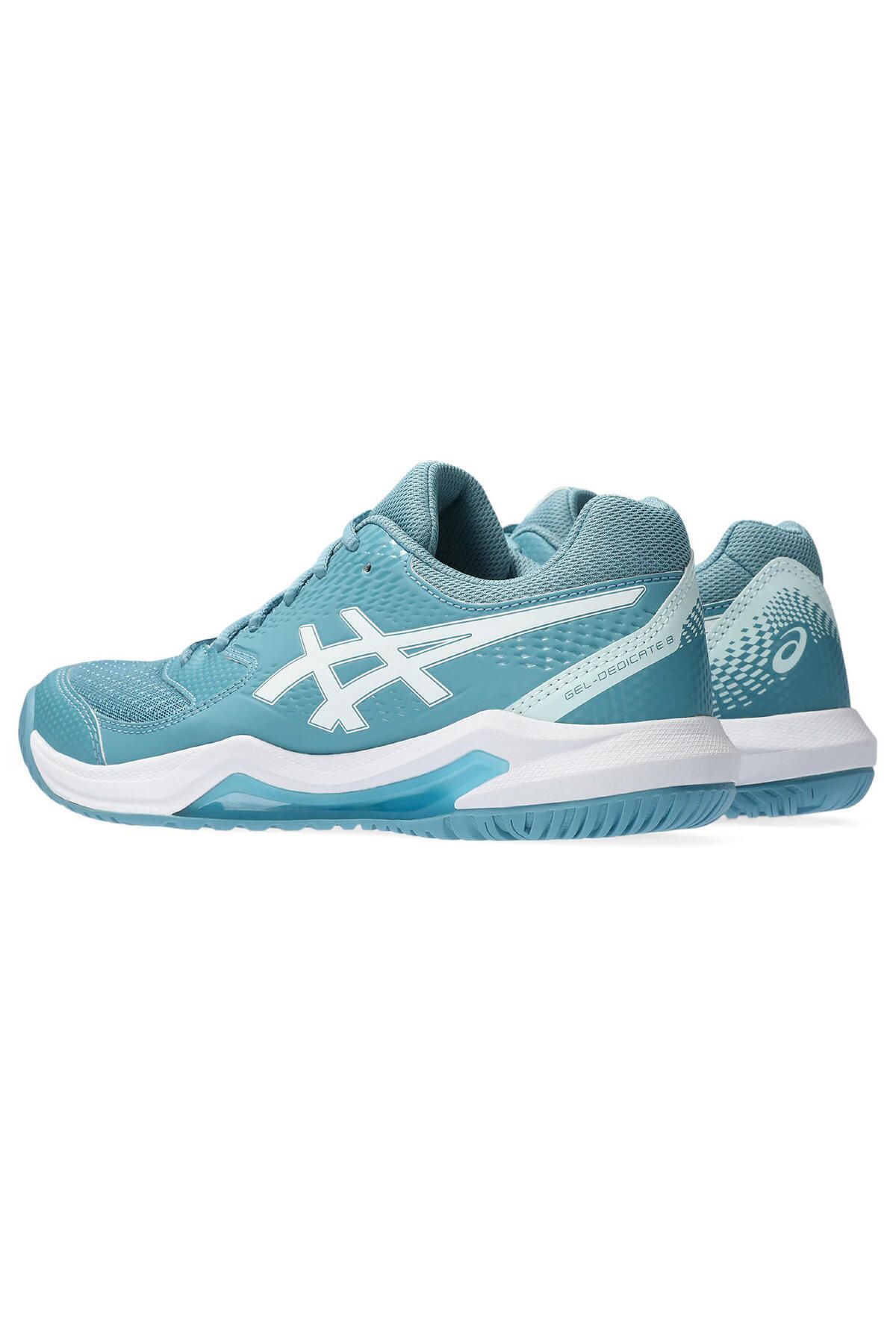 Asics-حذاء تنس نسائي أخضر Gel-dedicate 8 1042a237-400 4