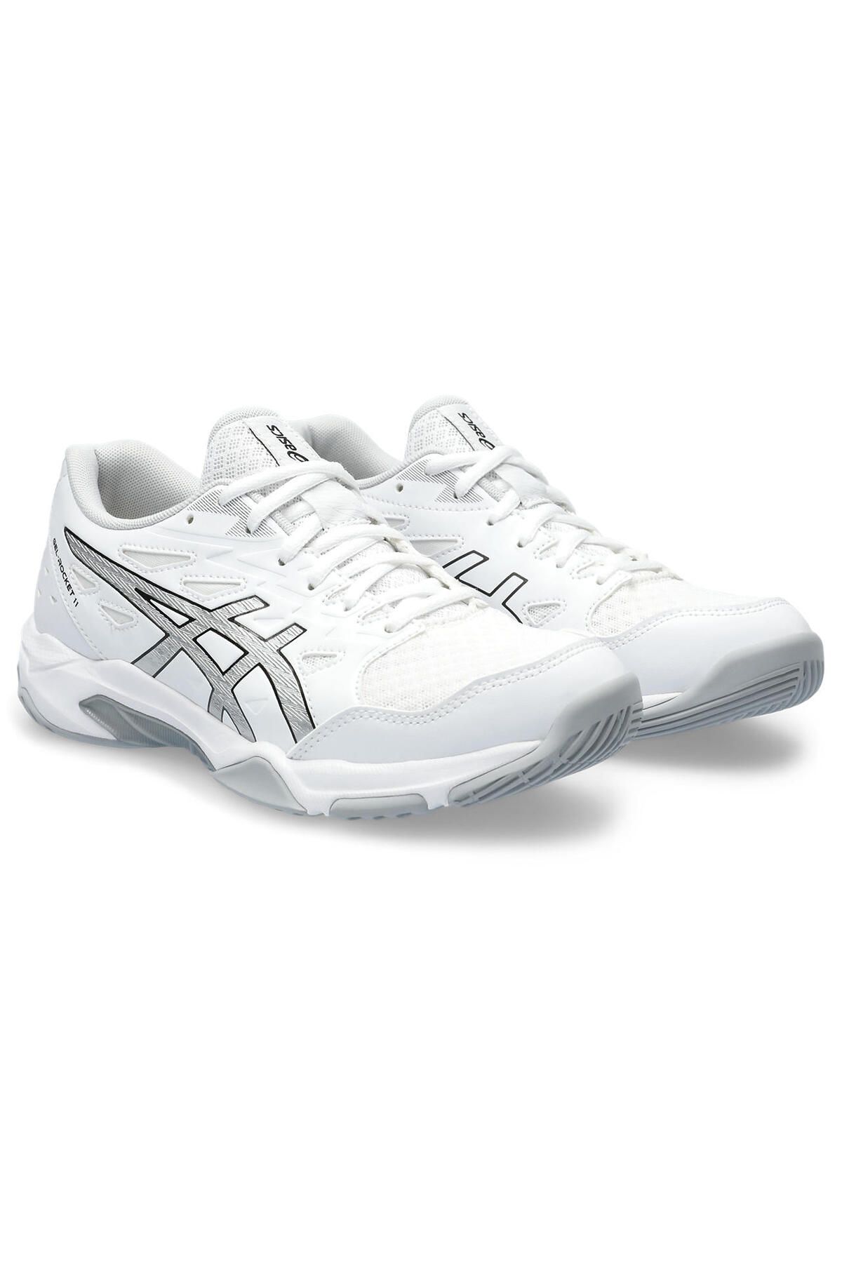 Asics-حذاء كرة الطائرة الأبيض Gel-Rocket 11 للسيدات 1072a093-101 3
