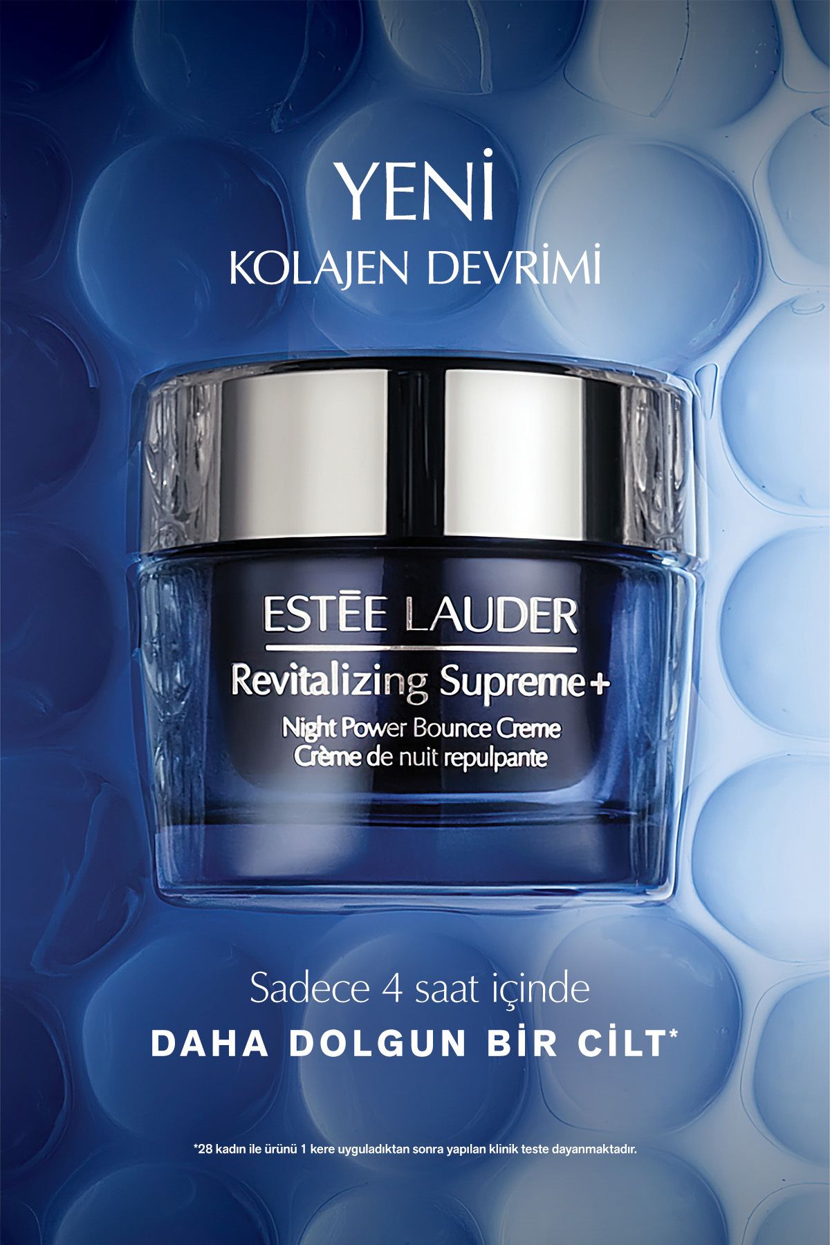 Estee Lauder-Revitalizing Supreme Night Power Bounce Cream - Night Collagen Power 50ml Moisturizer 3