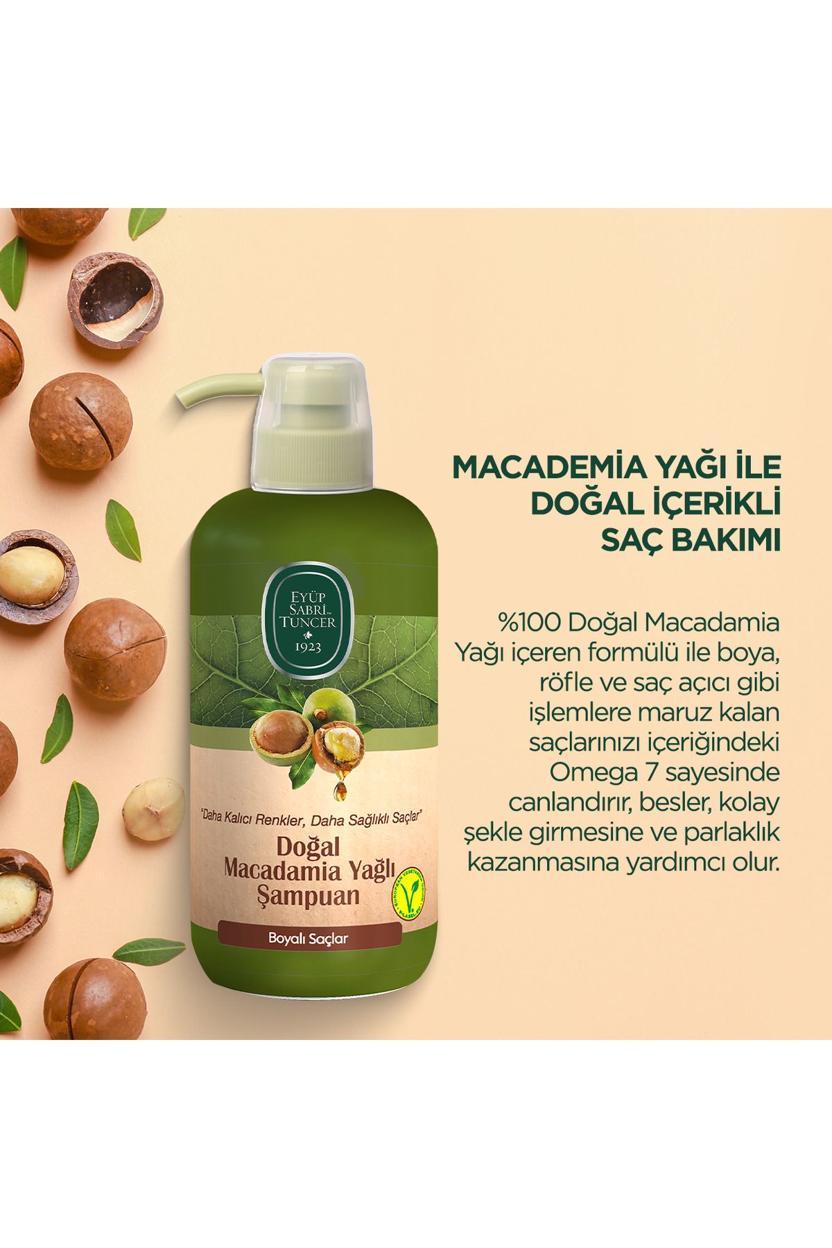 Eyüp Sabri Tuncer Doğal Macadamia Yağlı Şampuan 600 ml-3