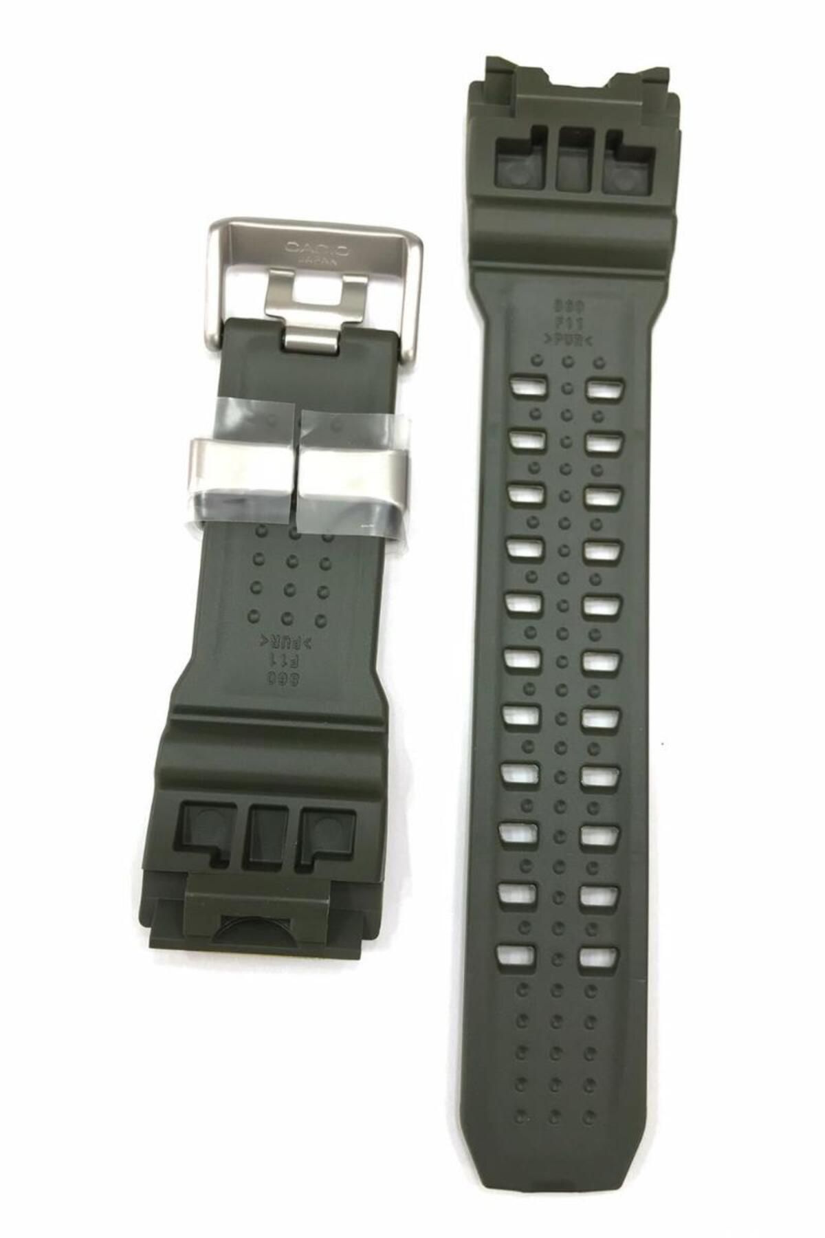 Casio-G-shock GWG-1000-1A3 سوار ساعة سيليكون أصلي باللون الأخضر الكاكي 2