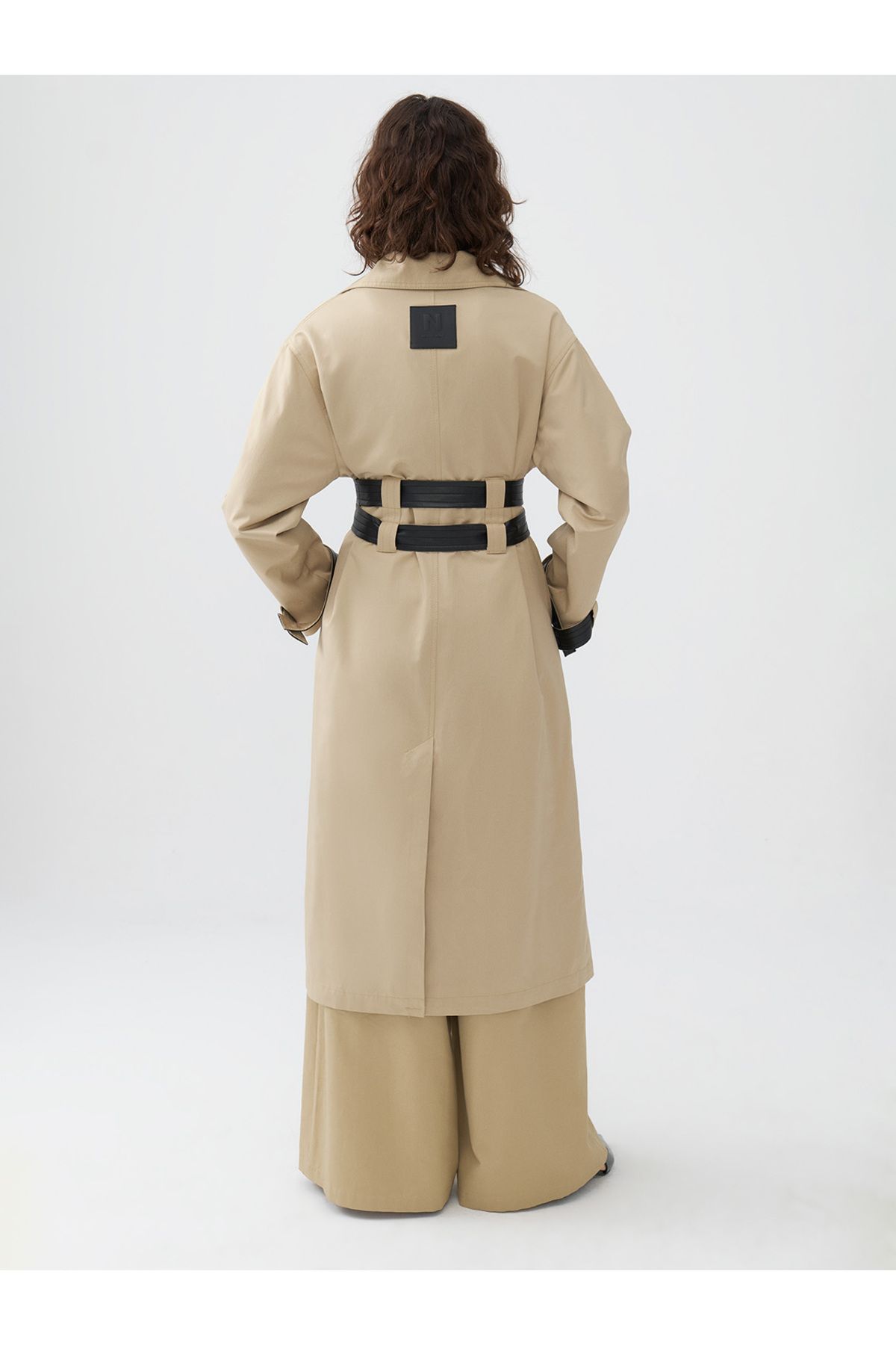 Nocturne-Belted Double Sided Trench Coat 2