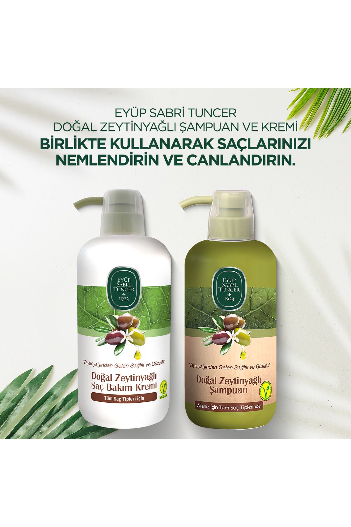 Eyüp Sabri Tuncer Doğal Zeytinyağlı Şampuan 600 ml-5