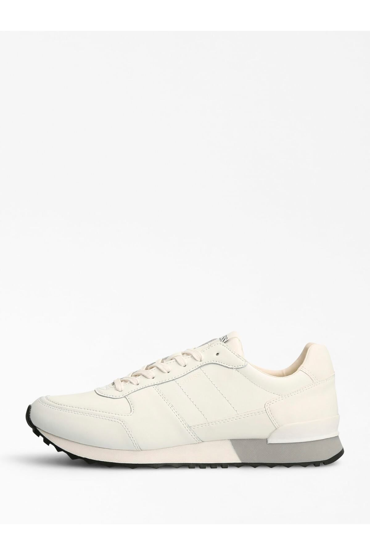 اسنیکر سفید مردانه کفش ورزشی Padova اورجینال Guess