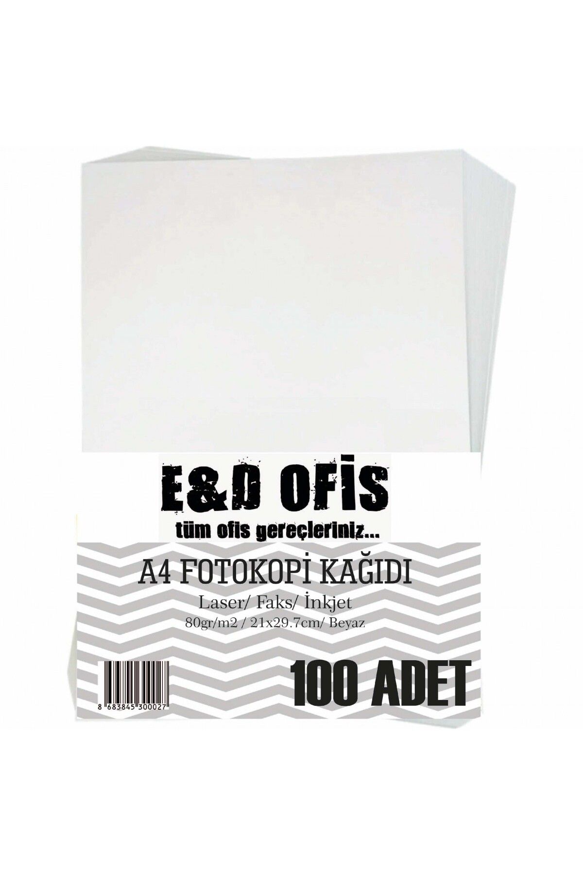 E&D OFİS E&d Ofis A4 Fotokopi Kağıdı 100 Yaprak